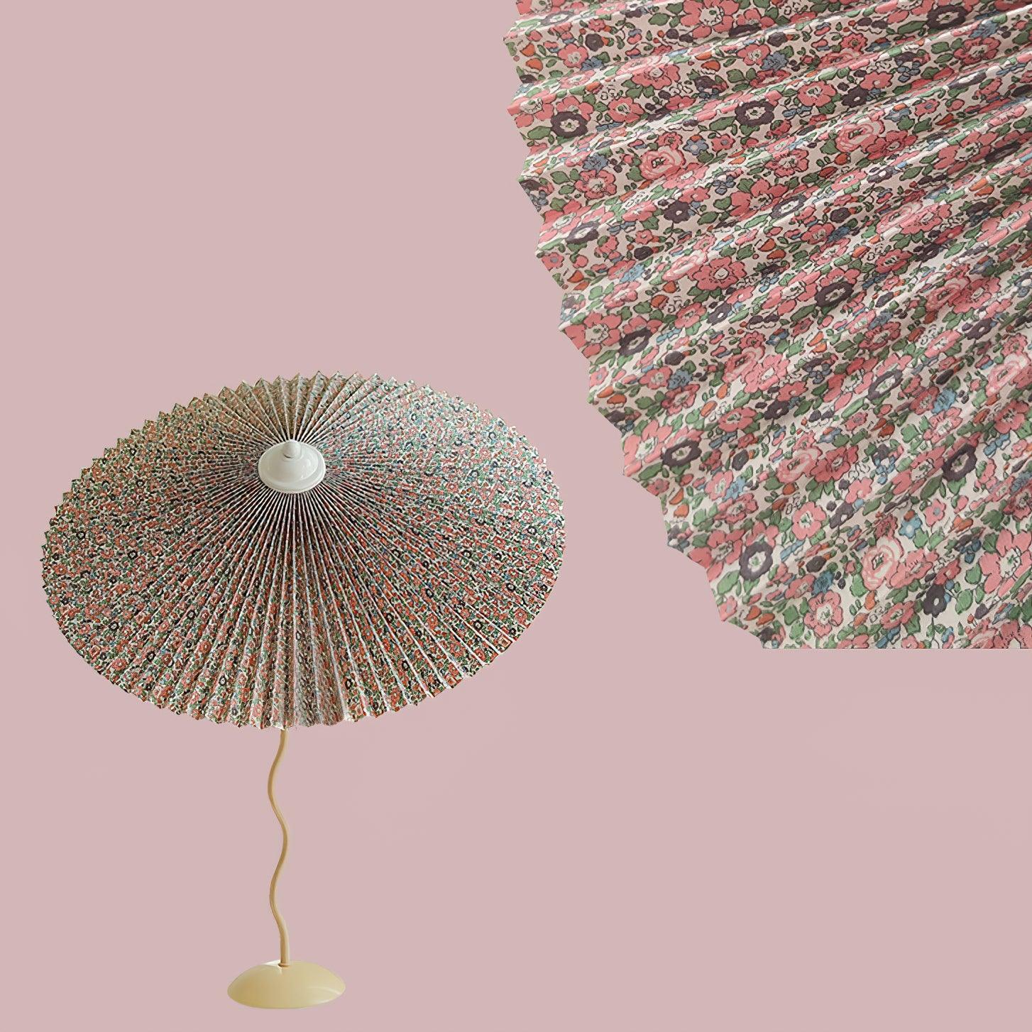 Krenis Fabric Artistic Table Lamp-Neutral Decor