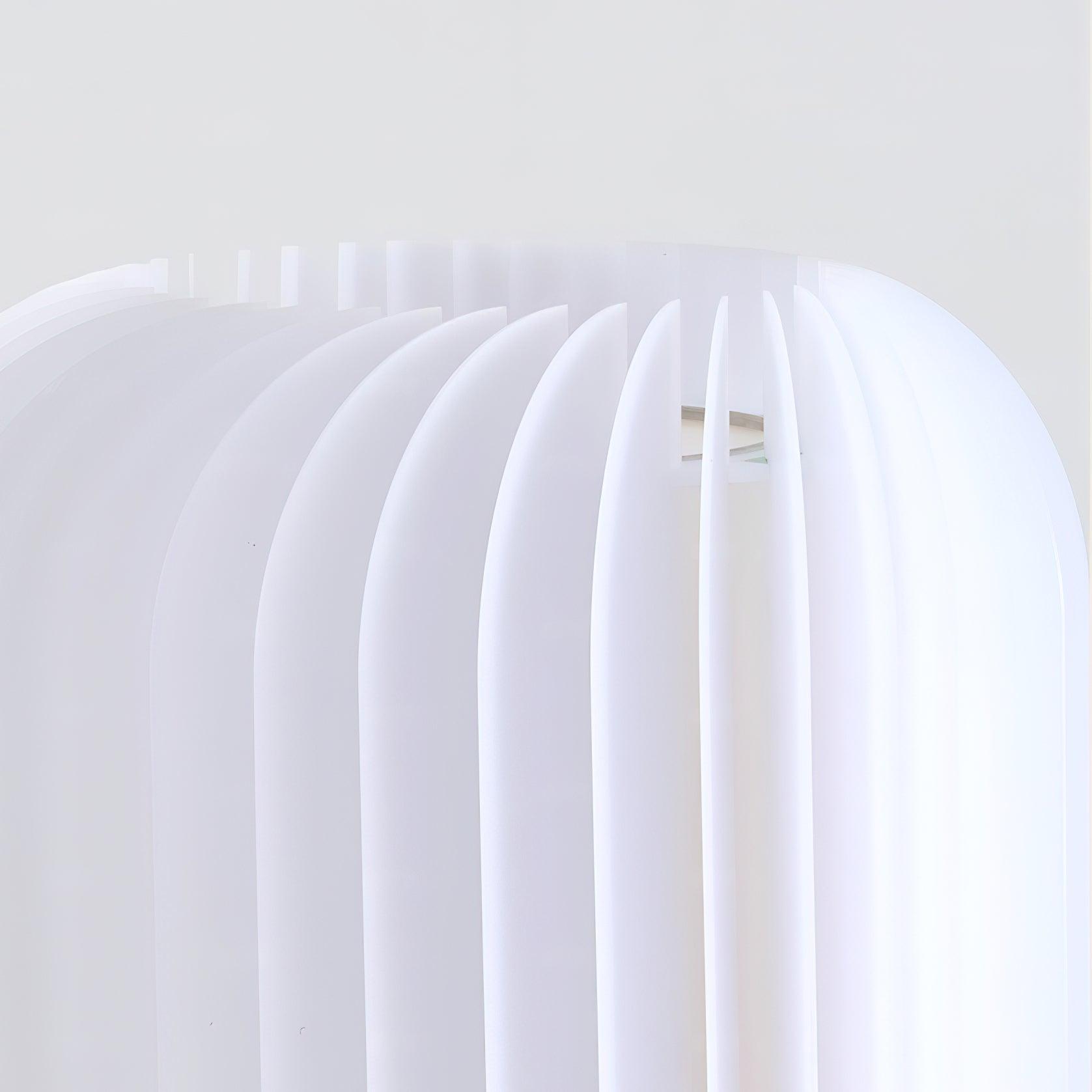 Thal Organic Pleated Table Lamp-Neutral Decor