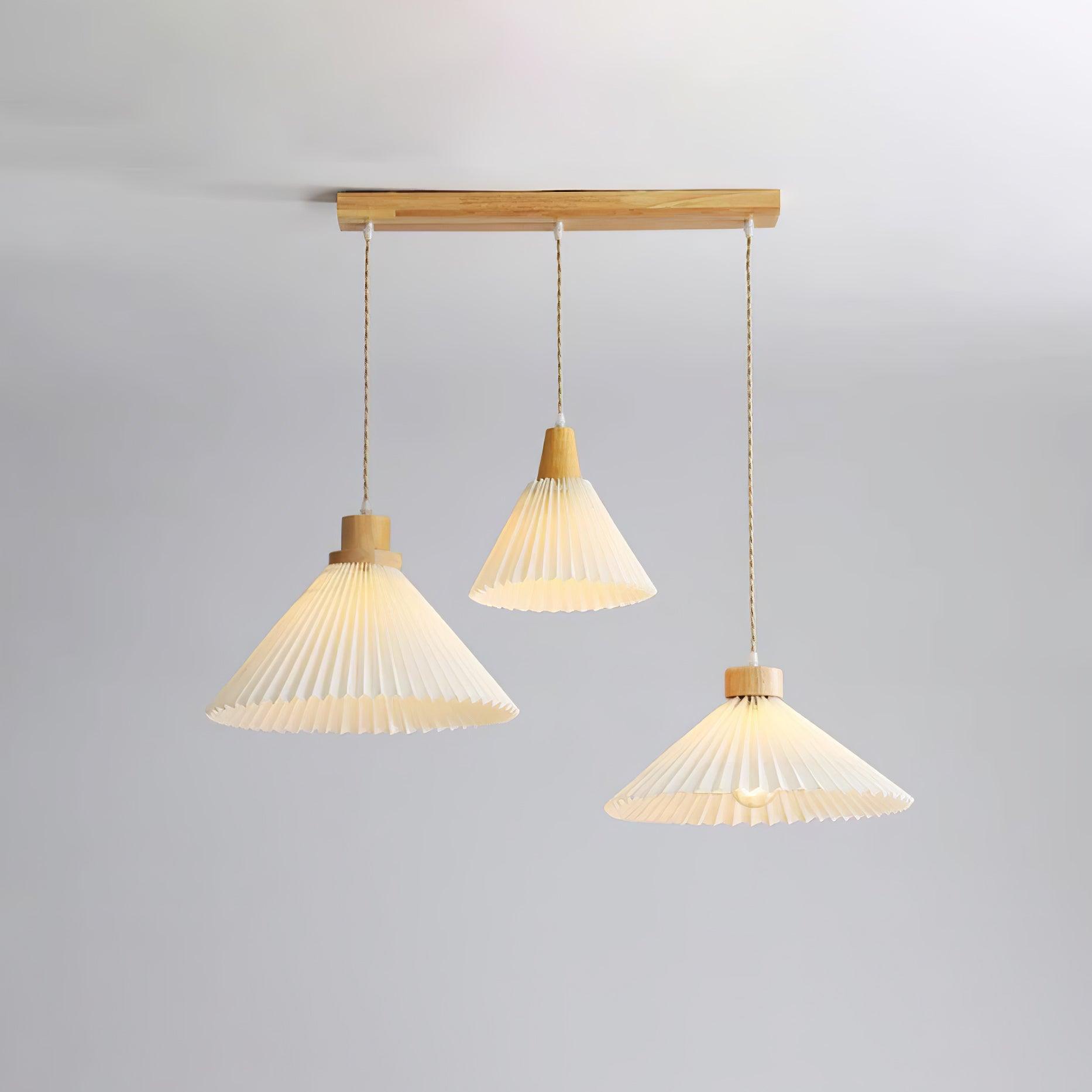 Flora Modern Wood Pendant Light-Neutral Decor