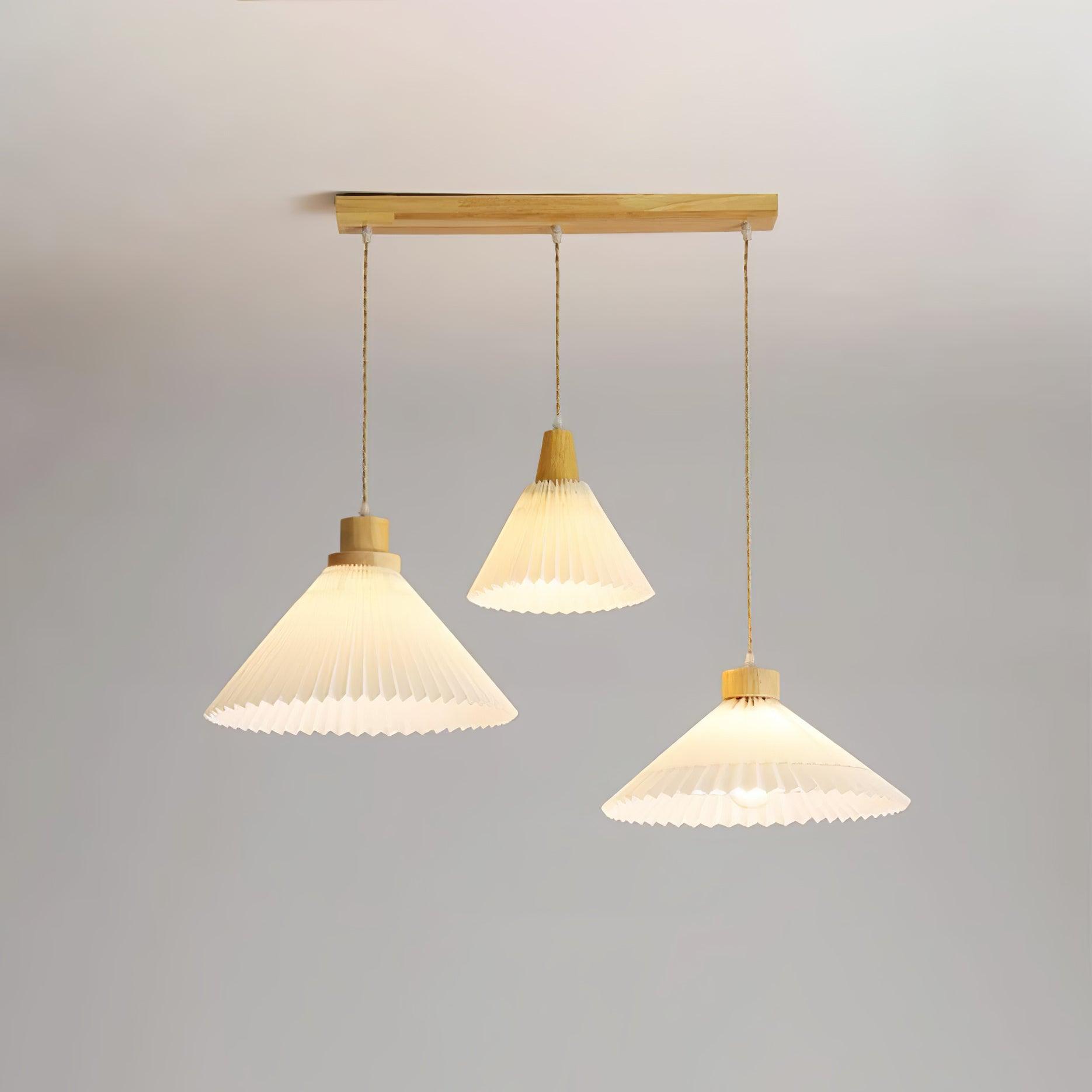 Flora Modern Wood Pendant Light-Neutral Decor