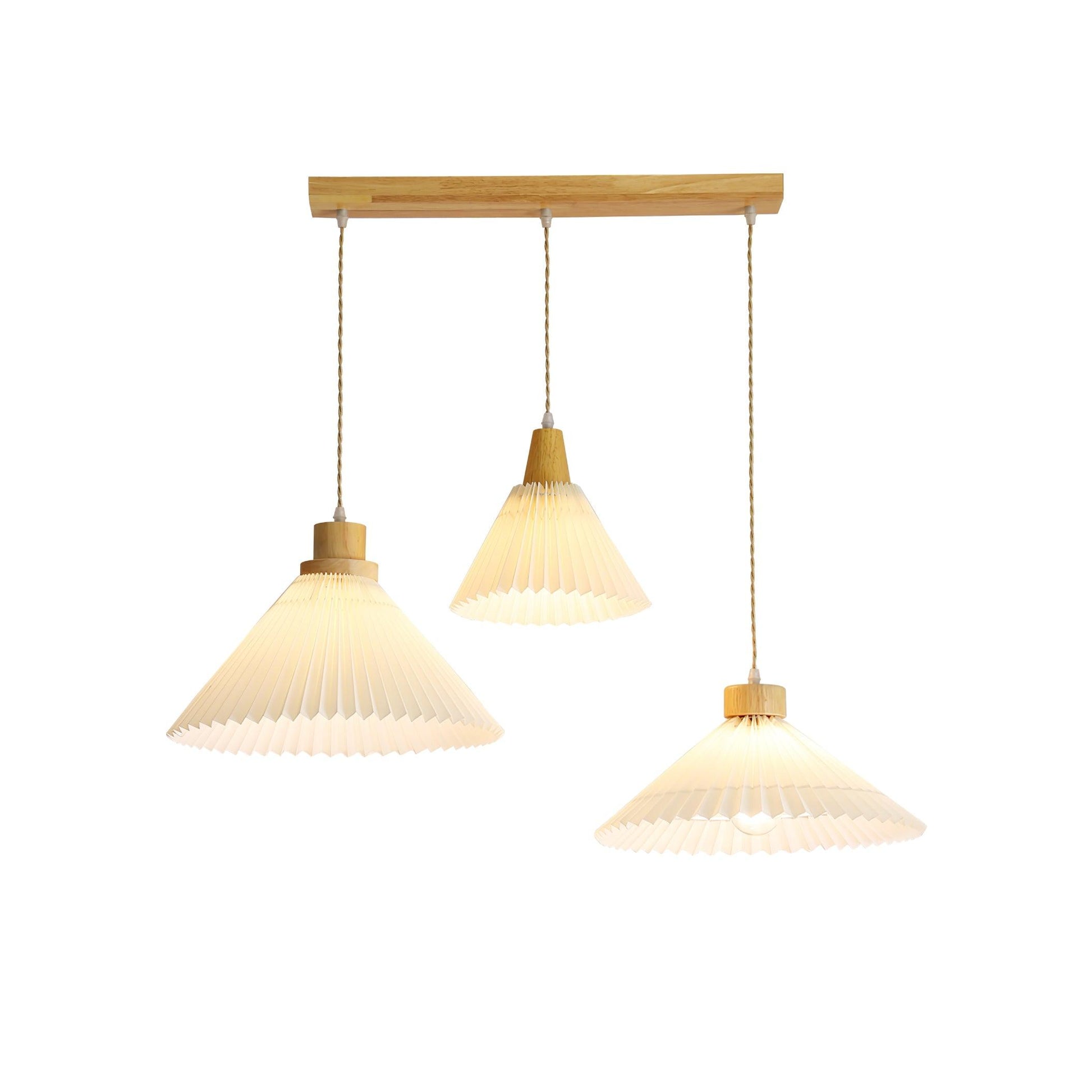 Flora Modern Wood Pendant Light-Neutral Decor