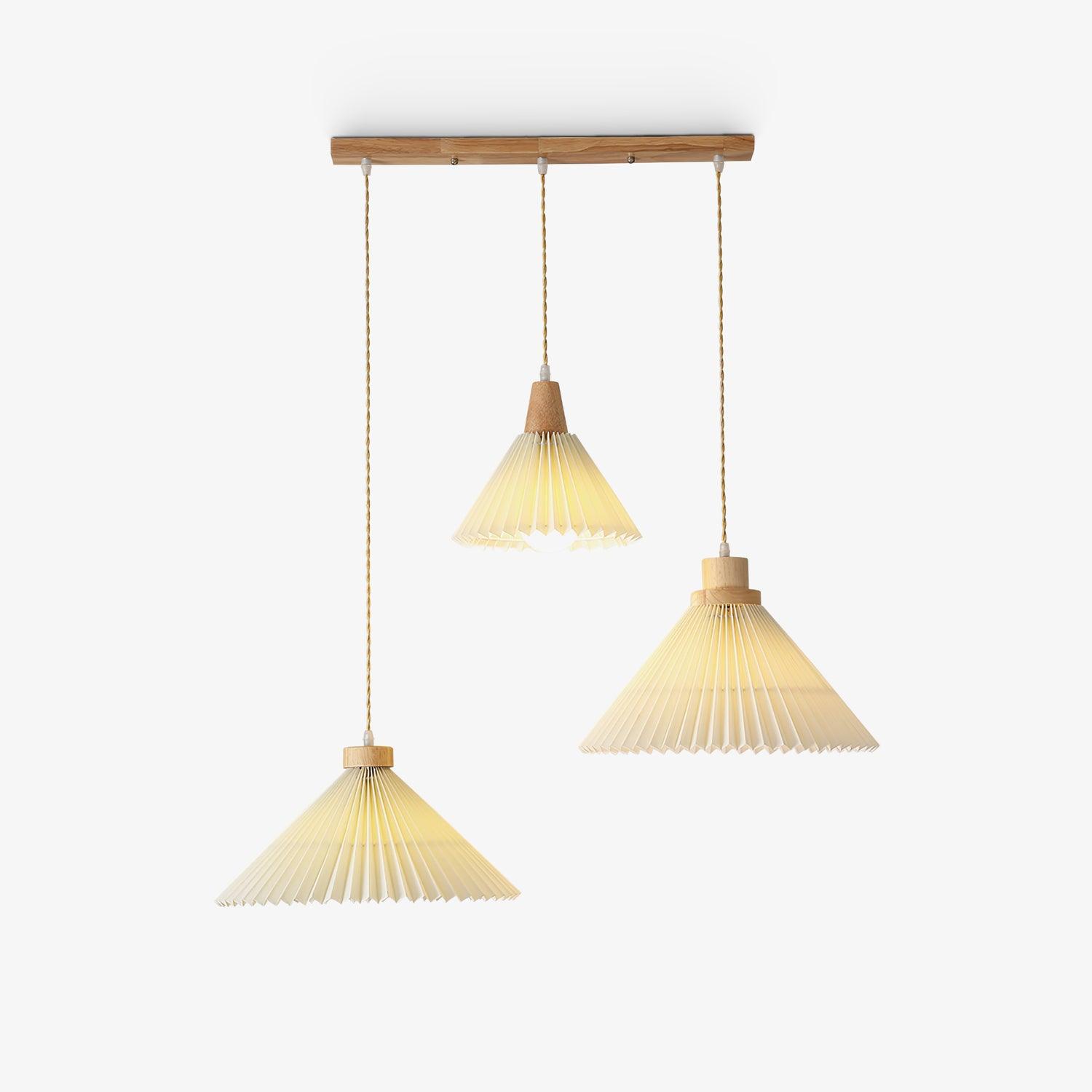 Flora Modern Wood Pendant Light-Neutral Decor