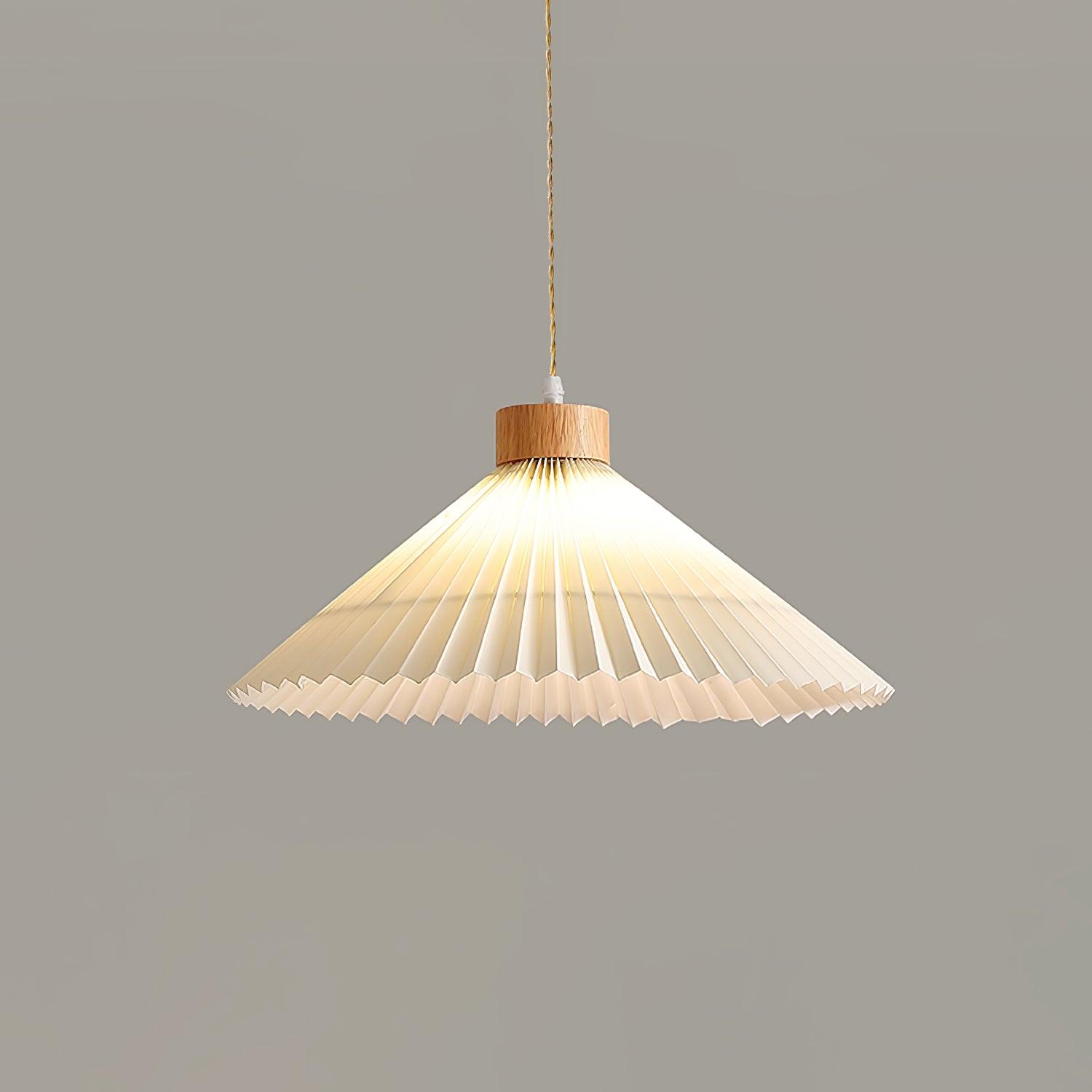 Flora Modern Wood Pendant Light-Neutral Decor