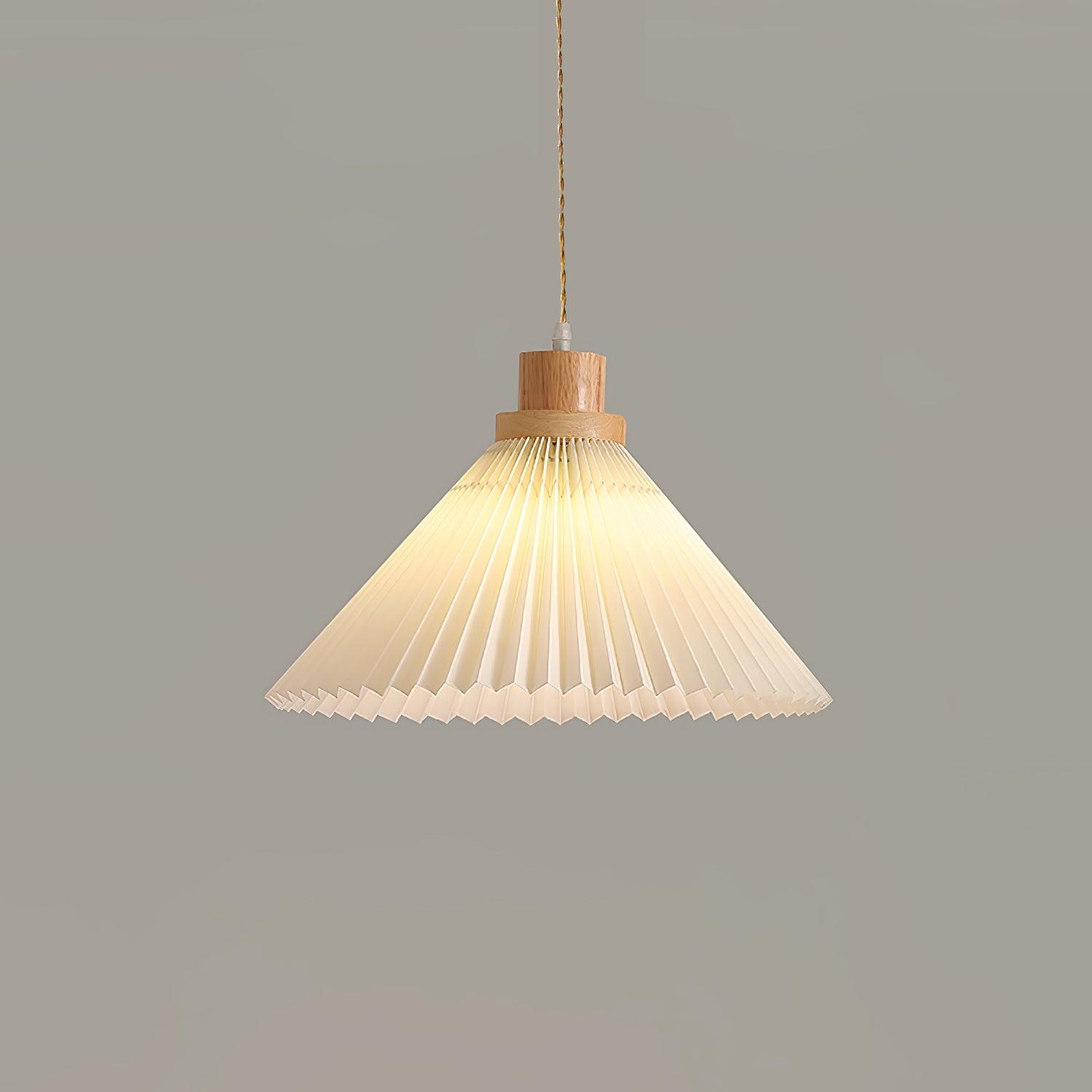 Flora Modern Wood Pendant Light-Neutral Decor