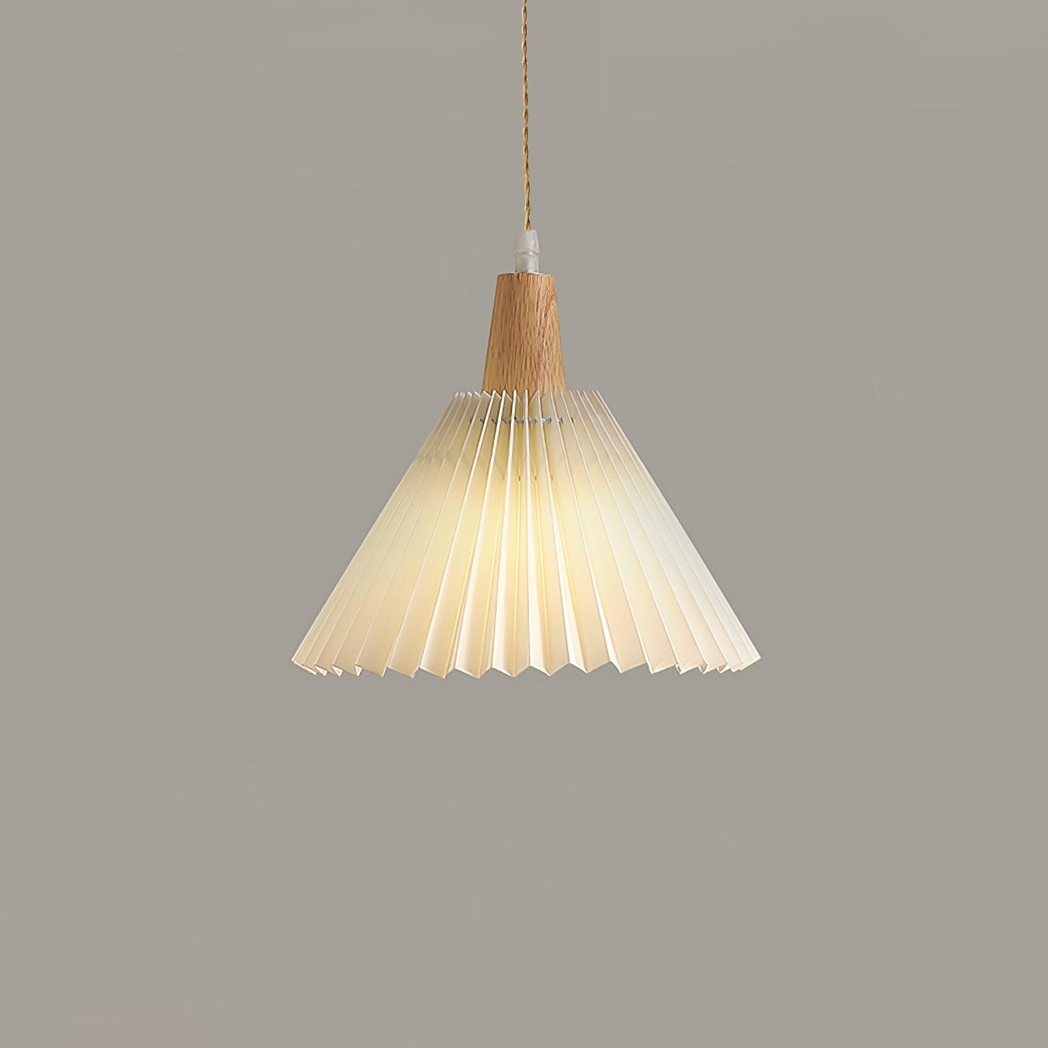 Flora Modern Wood Pendant Light-Neutral Decor