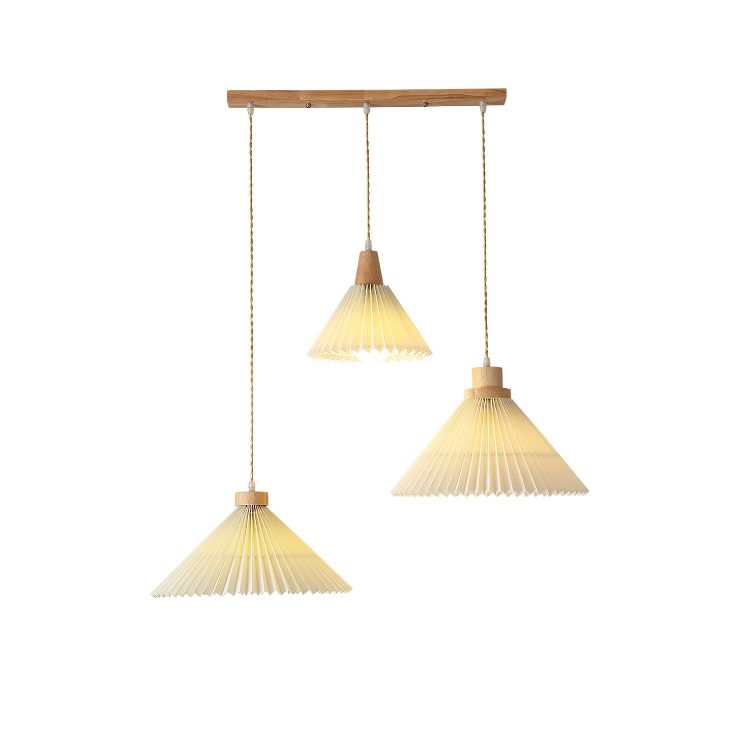 Flora Modern Wood Pendant Light-Neutral Decor