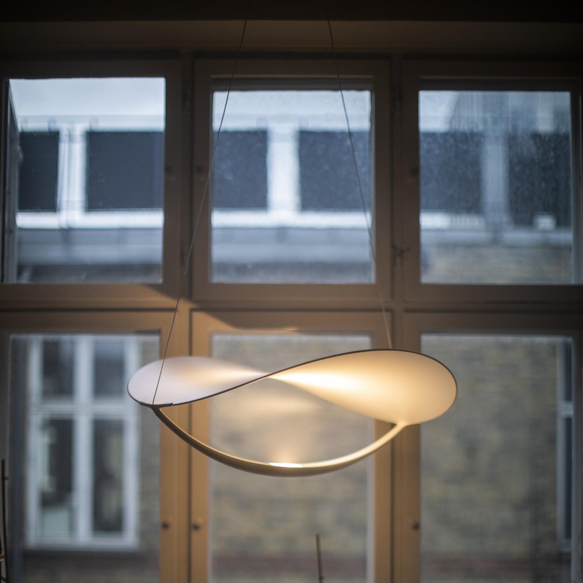 Mune PVC Pendant Light-Neutral Decor