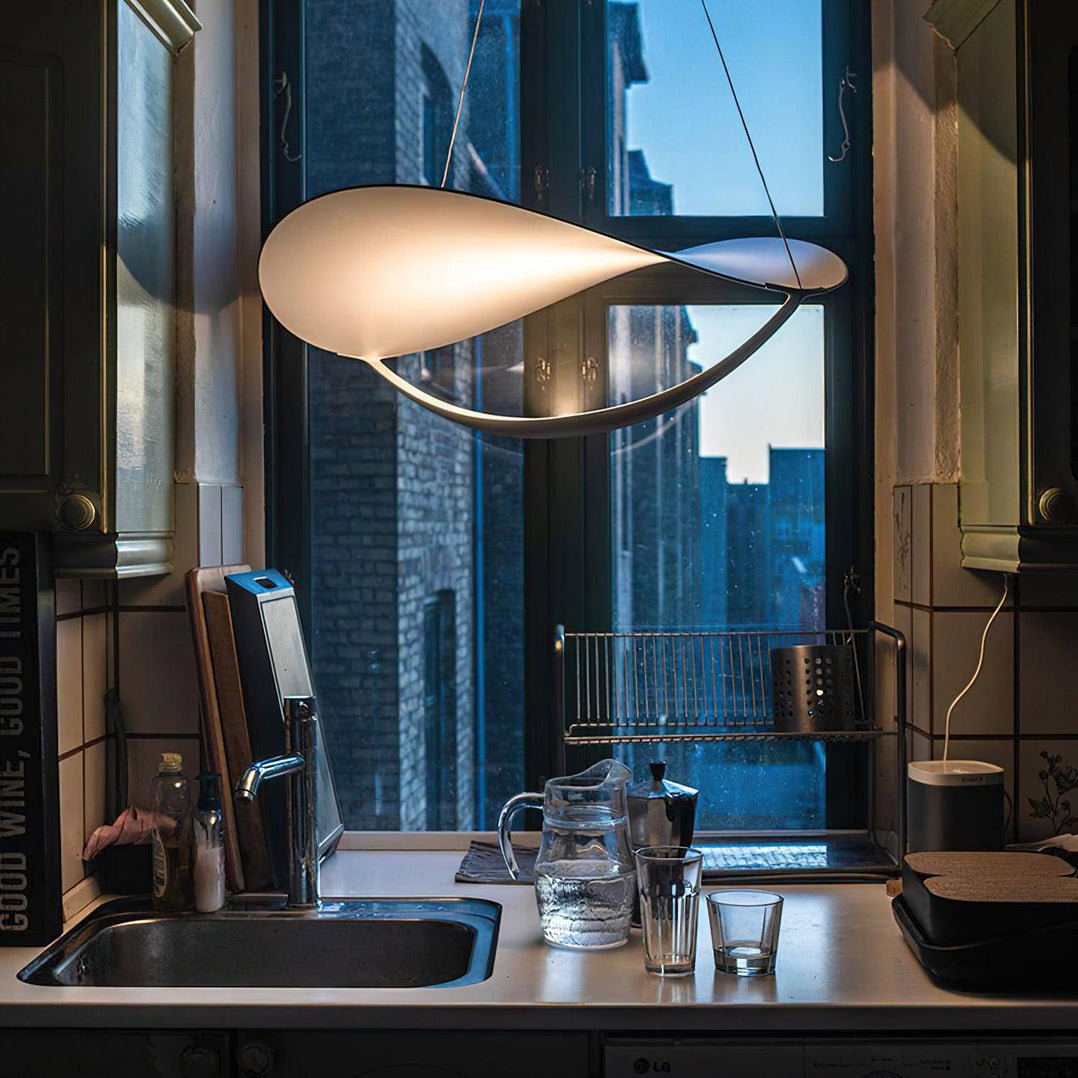 Mune PVC Pendant Light-Neutral Decor