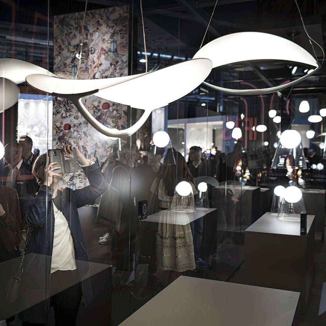 Mune PVC Pendant Light-Neutral Decor