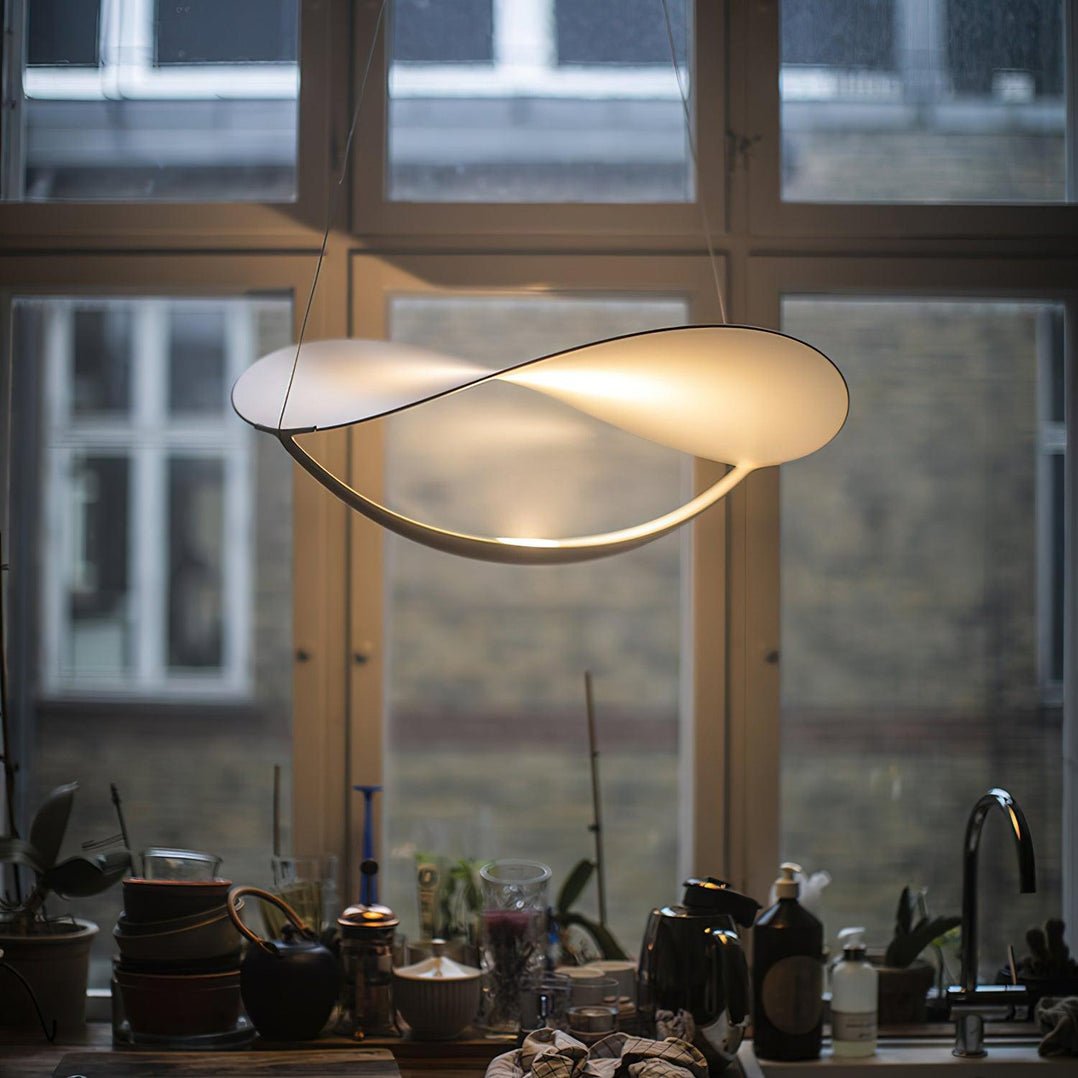 Mune PVC Pendant Light-Neutral Decor