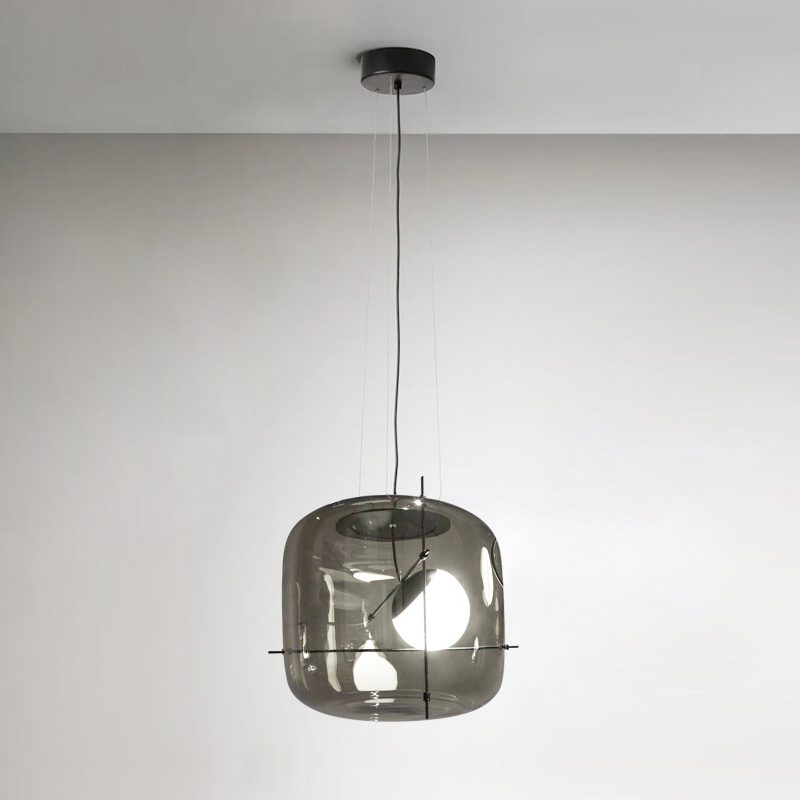 Ivex Glass Contemporary Pendant Light-Neutral Decor