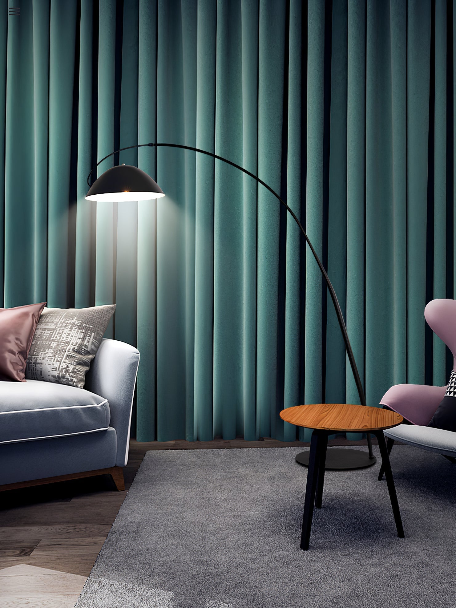 Patricia Modern Floor Lamp-Neutral Decor