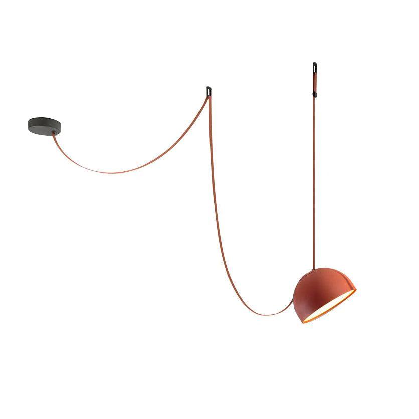 Elarok Modern Minimalist Combination Leather Pendant Light-Neutral Decor