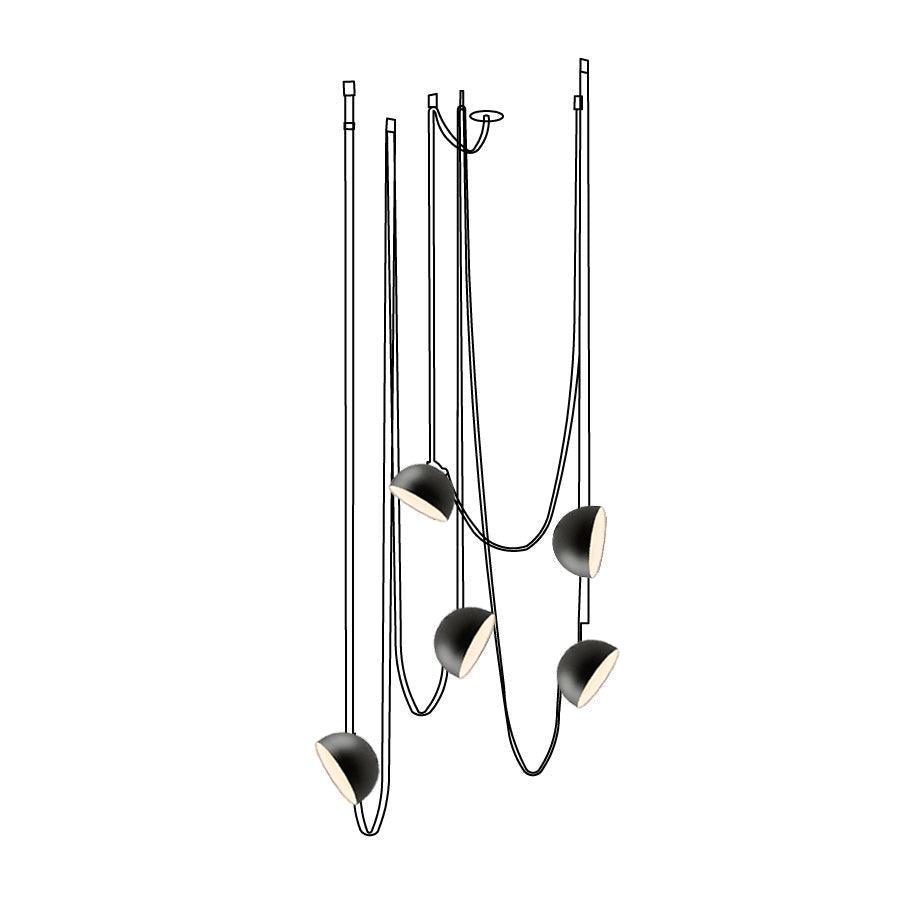 Elarok Modern Minimalist Combination Leather Pendant Light-Neutral Decor
