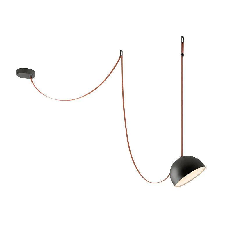 Elarok Modern Minimalist Combination Leather Pendant Light-Neutral Decor