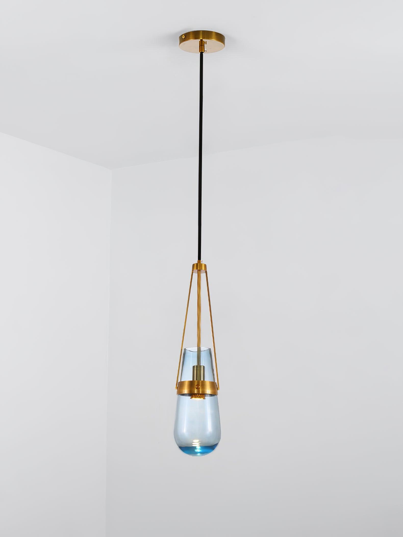 Vazora Glass Pendant Light-Neutral Decor