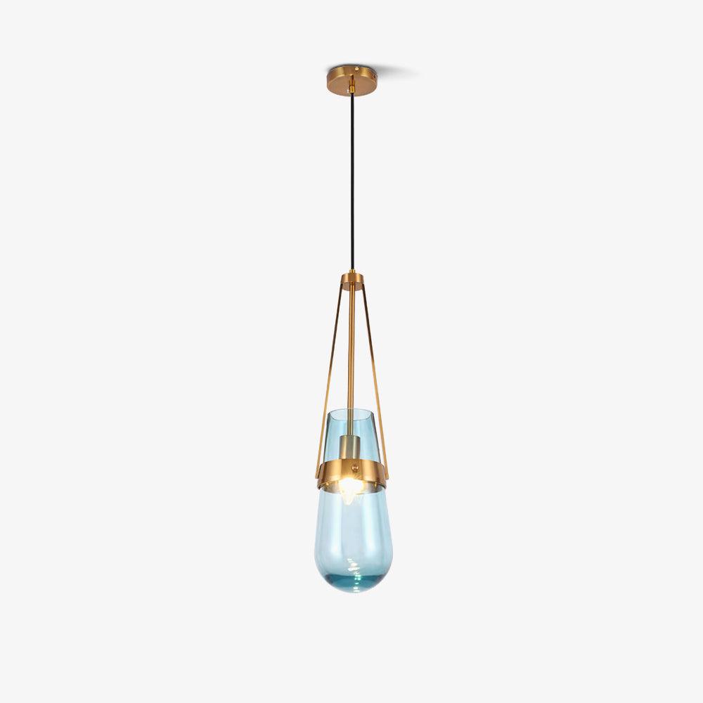 Vazora Glass Pendant Light-Neutral Decor