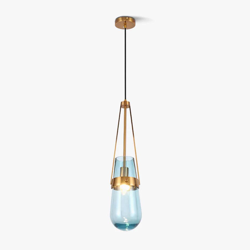 Vazora Glass Pendant Light-Neutral Decor
