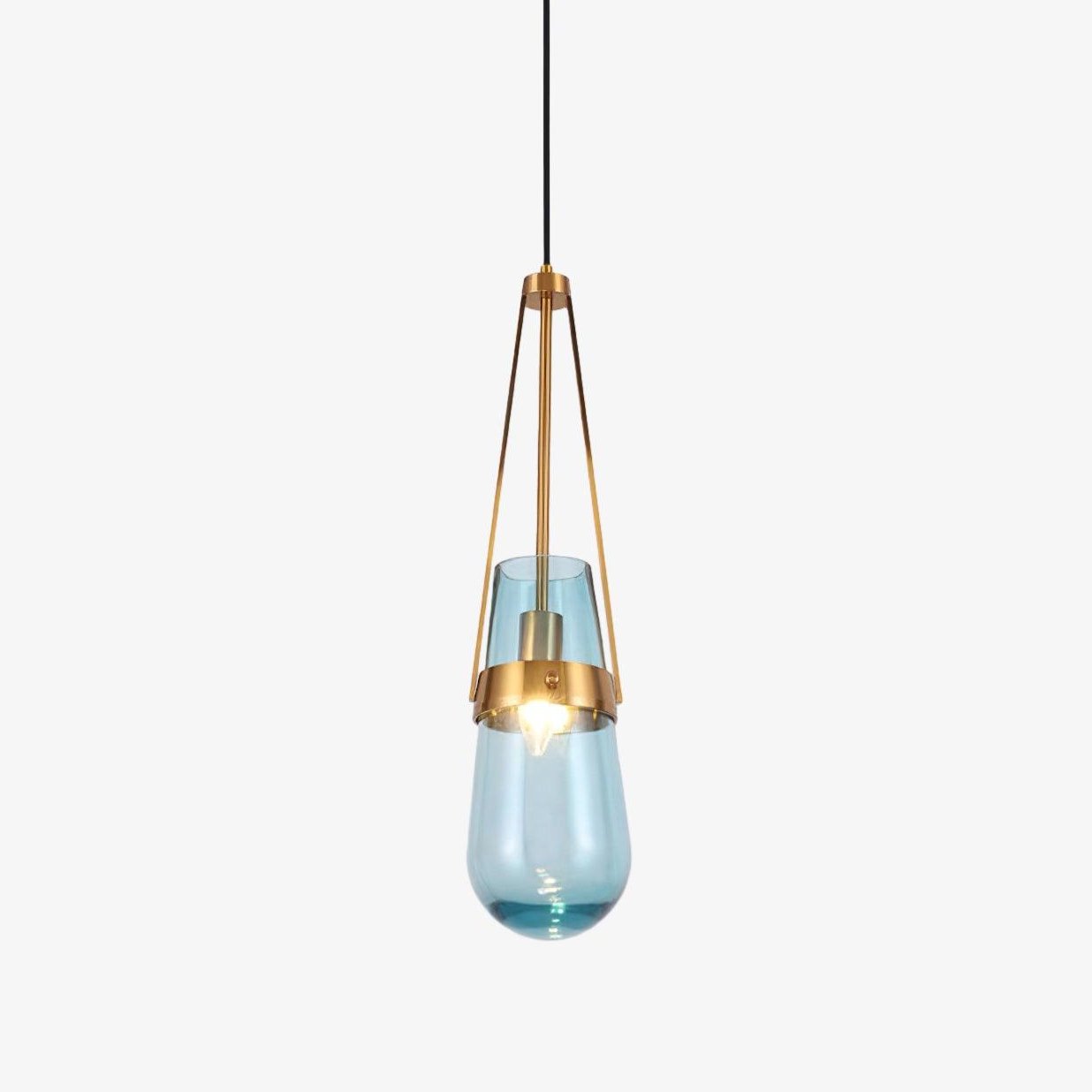 Vazora Glass Pendant Light-Neutral Decor
