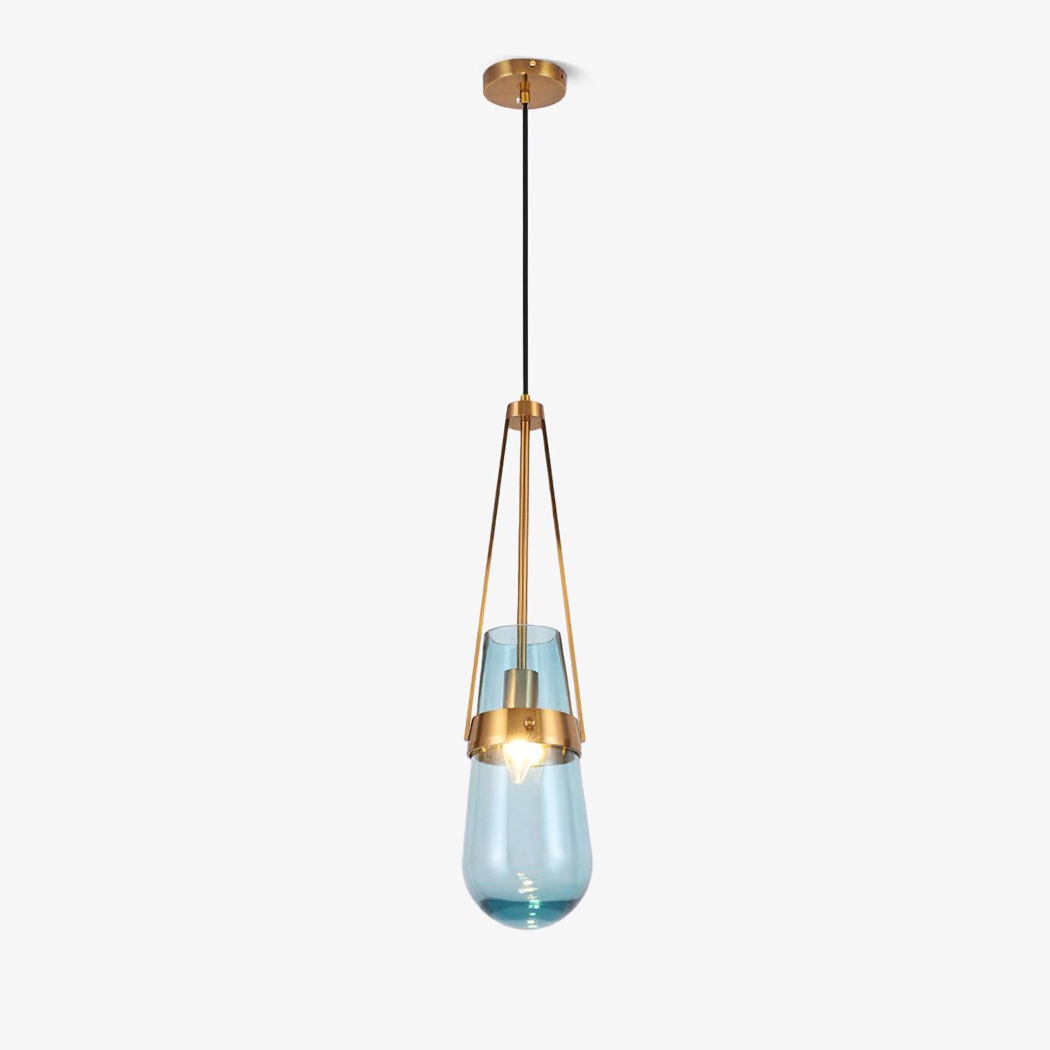 Vazora Glass Pendant Light-Neutral Decor