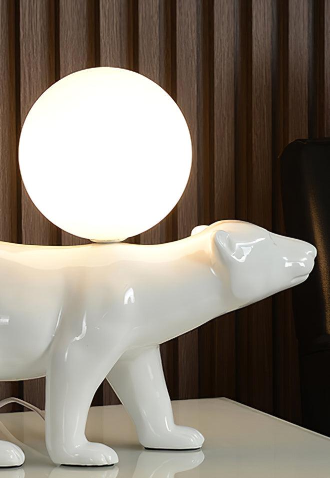 Bellano Whimsical Resin Table Lamp-Neutral Decor