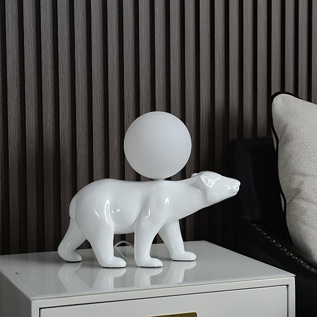 Bellano Whimsical Resin Table Lamp-Neutral Decor