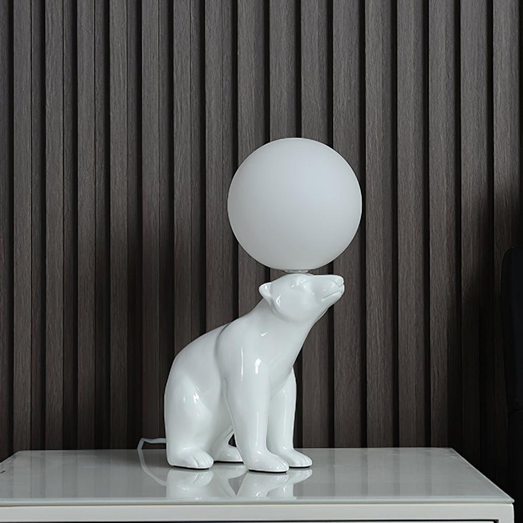 Bellano Whimsical Resin Table Lamp-Neutral Decor