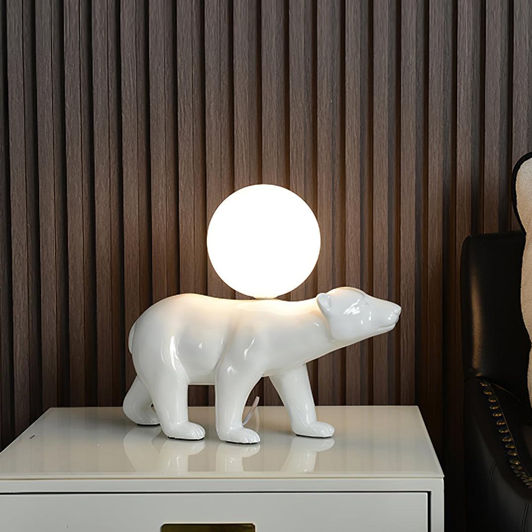 Bellano Whimsical Resin Table Lamp-Neutral Decor