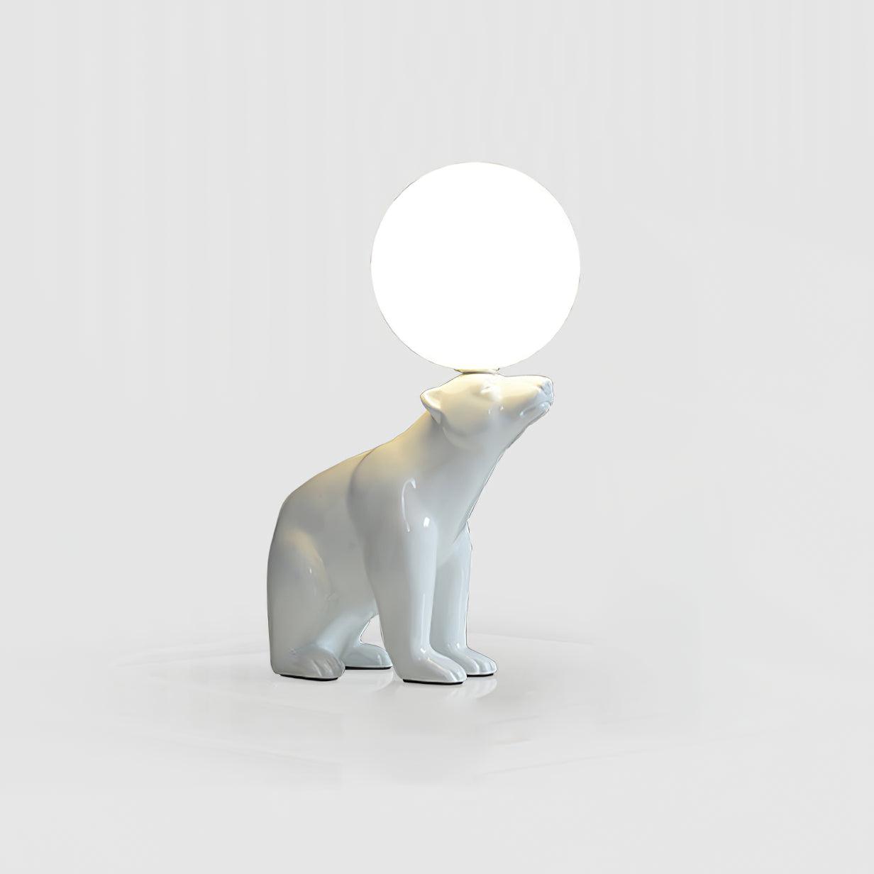 Bellano Whimsical Resin Table Lamp-Neutral Decor