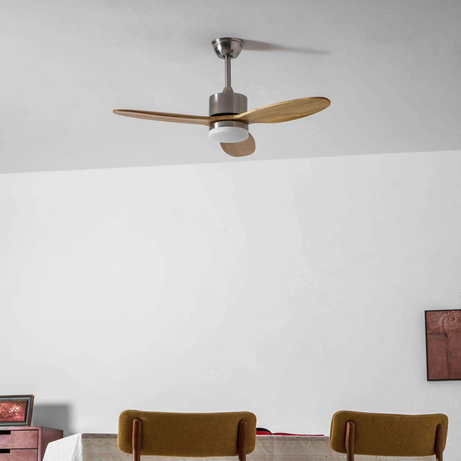 Polaris Ceiling Fan Light-Neutral Decor