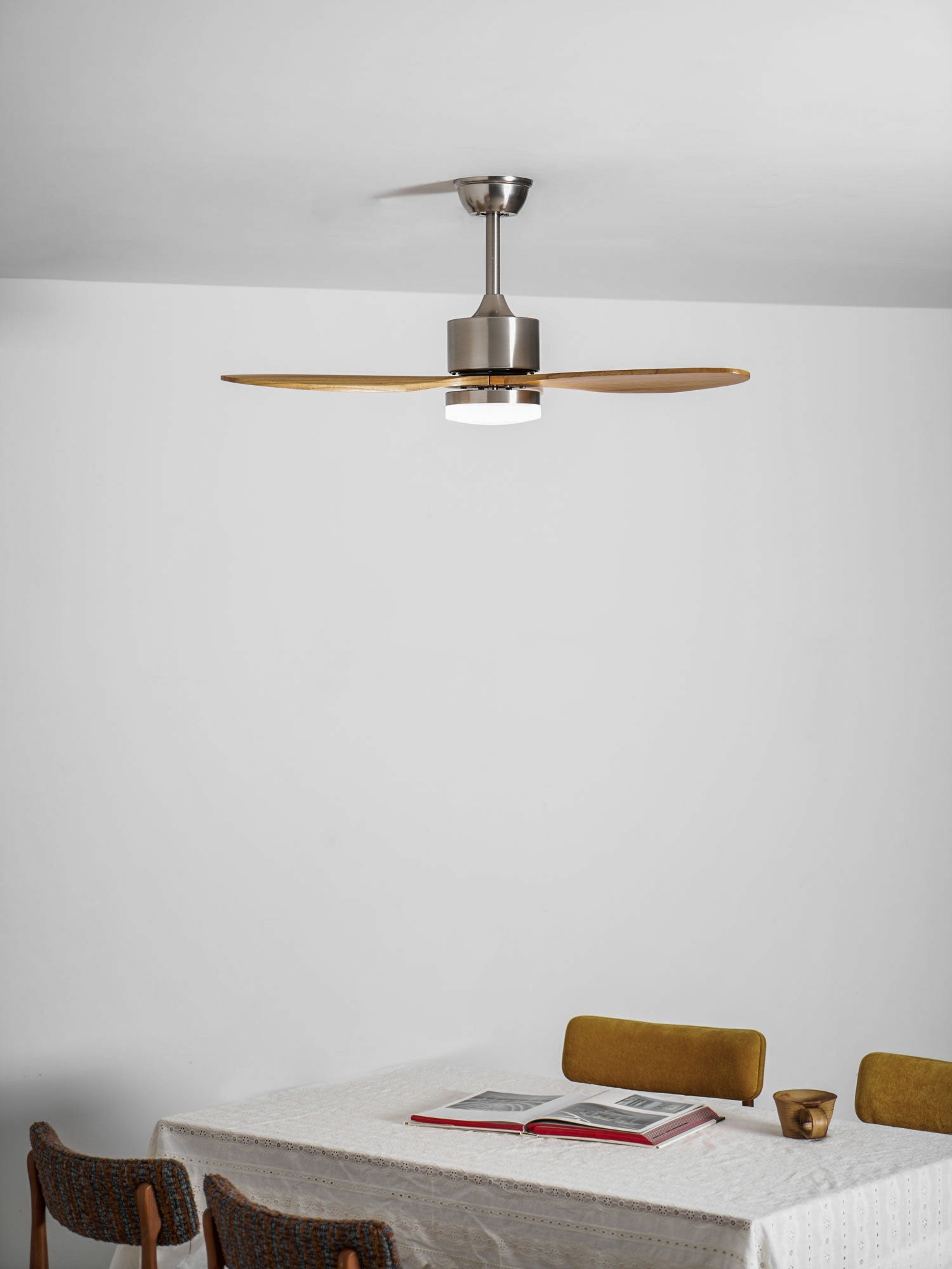 Polaris Ceiling Fan Light-Neutral Decor