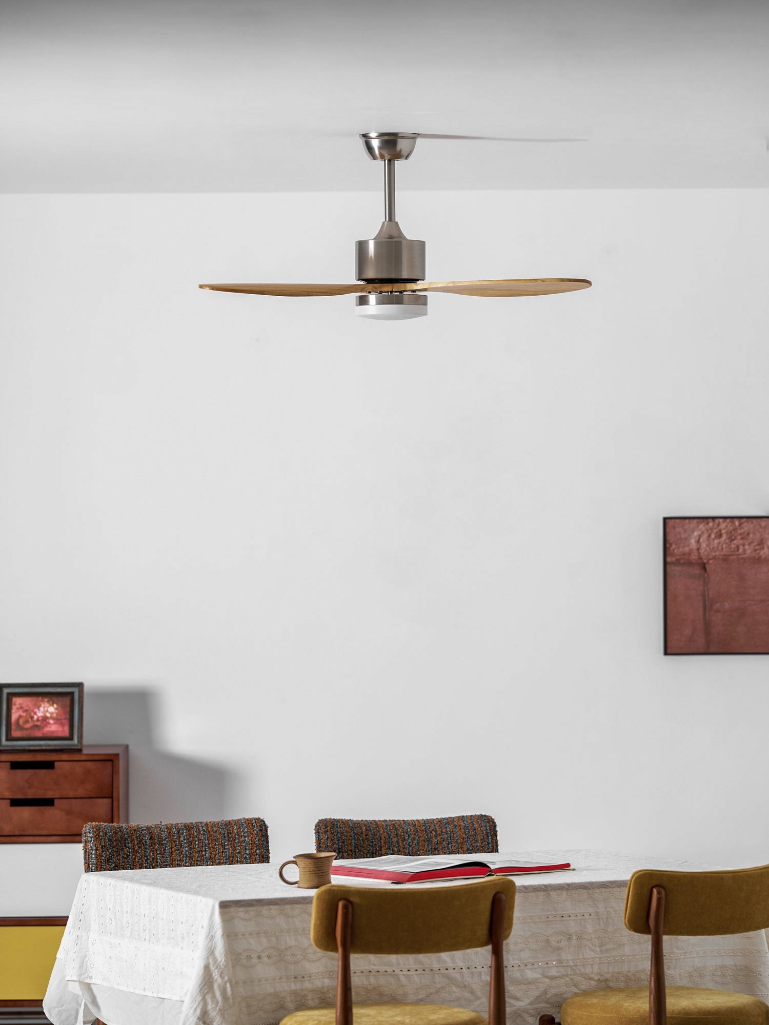 Polaris Ceiling Fan Light-Neutral Decor