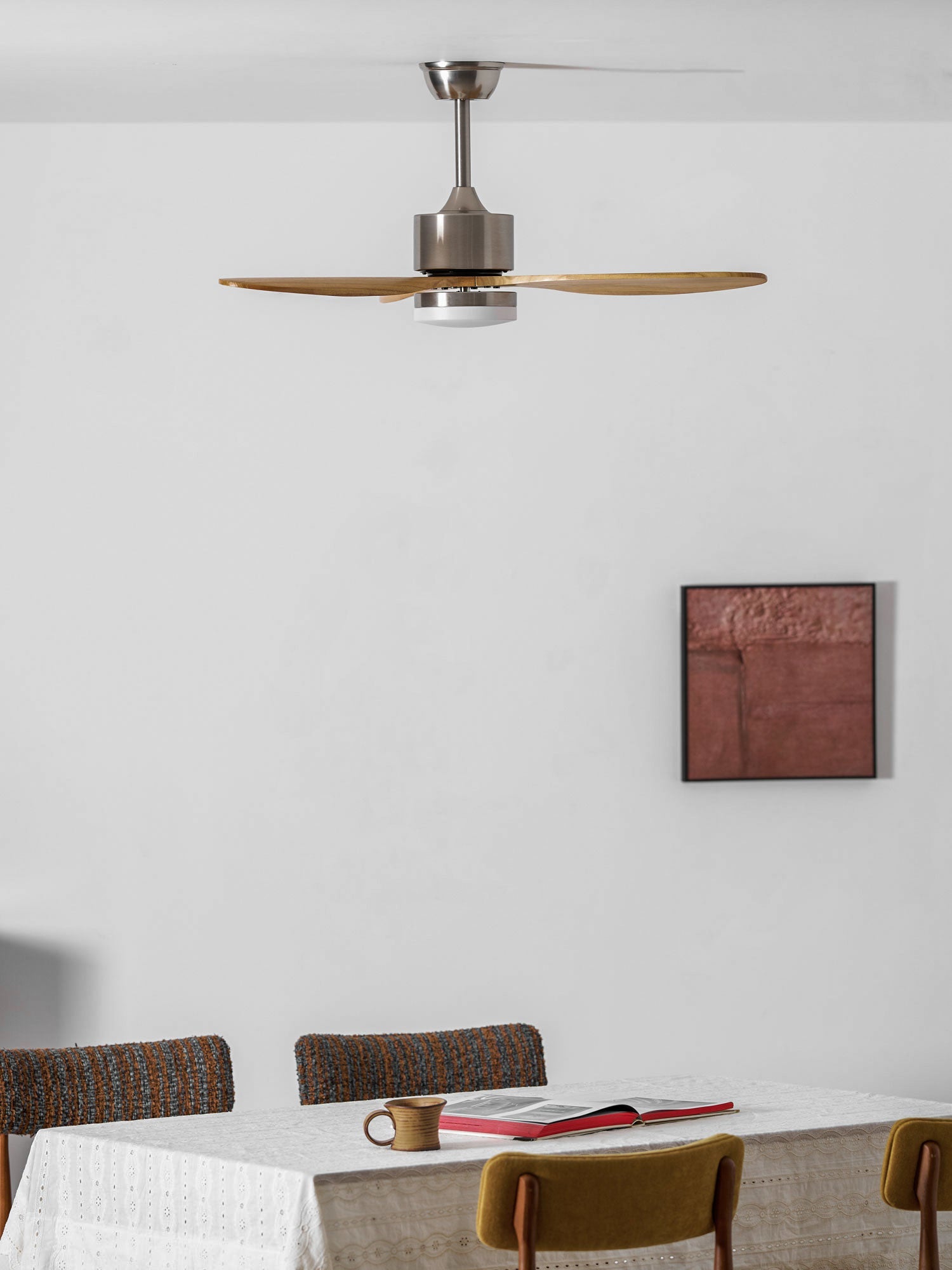 Polaris Ceiling Fan Light-Neutral Decor