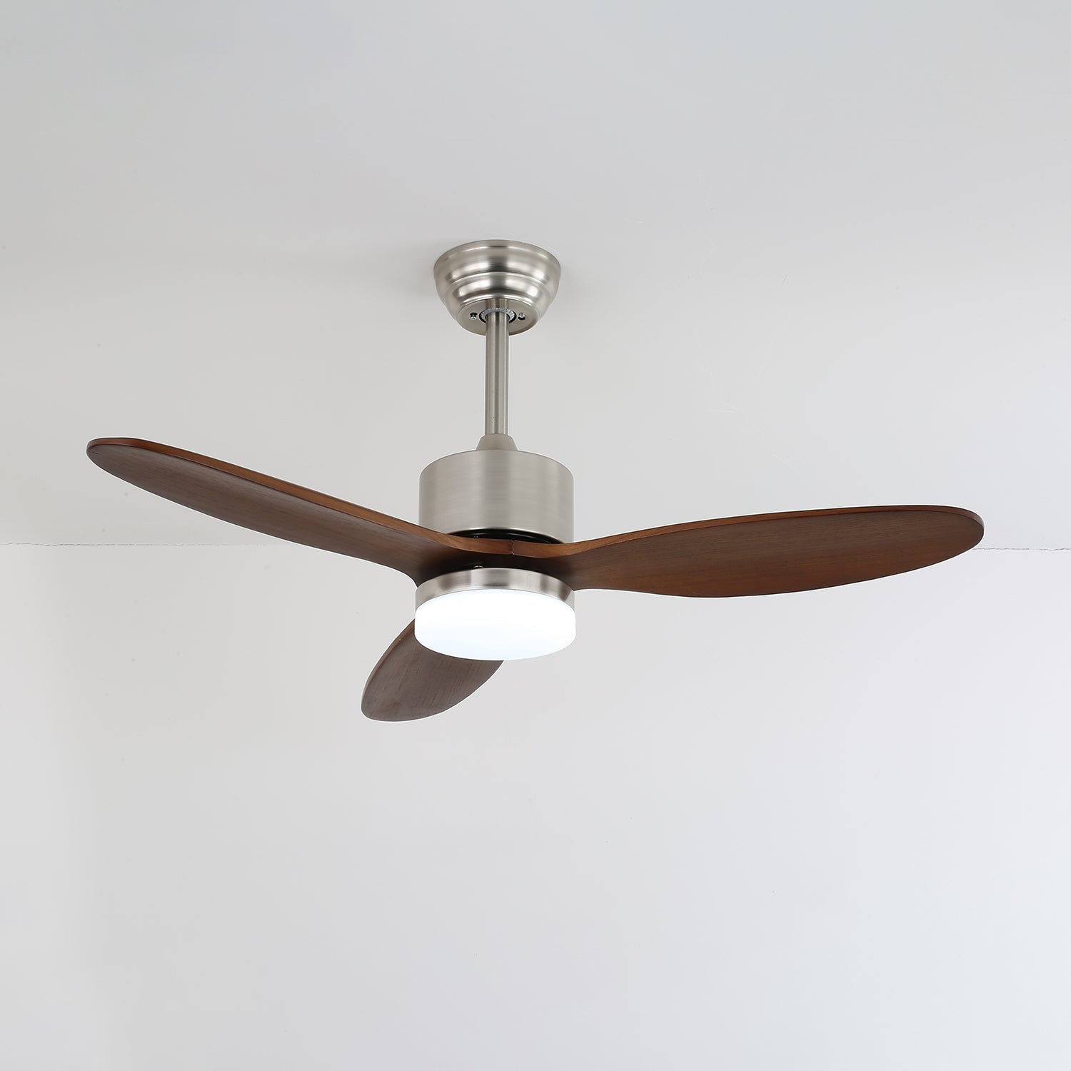 Elara Minimalist Wood Ceiling Fan Light-Neutral Decor