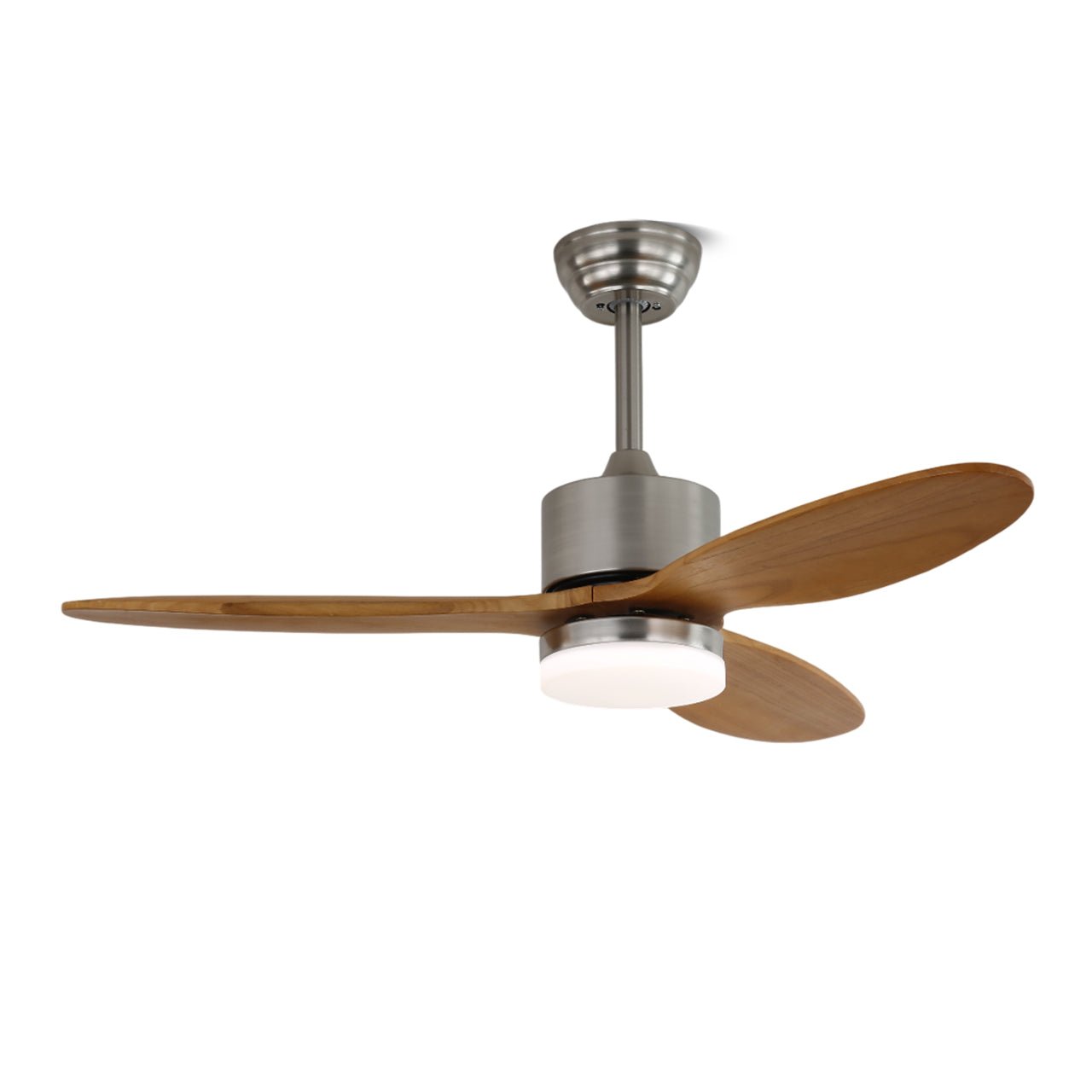 Elara Minimalist Wood Ceiling Fan Light-Neutral Decor