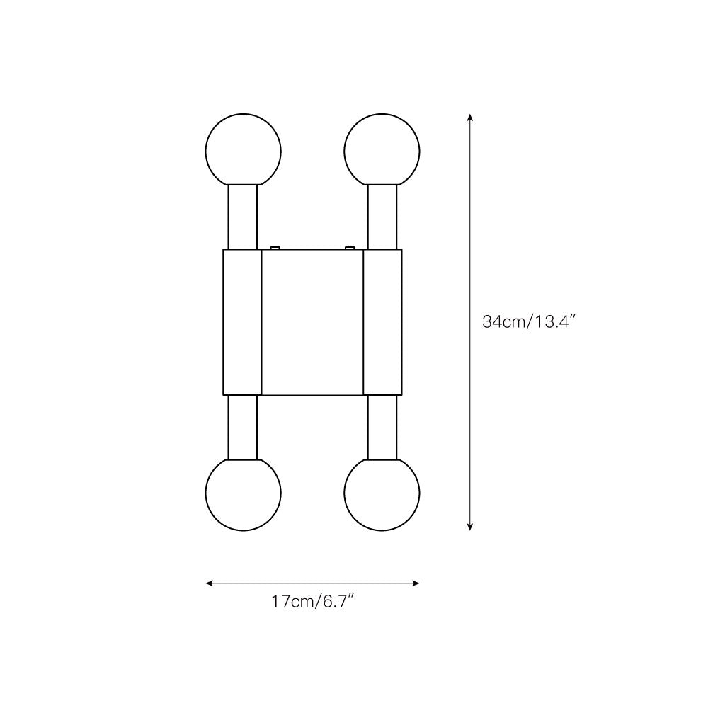 Vomaria Circile Wall Lamp