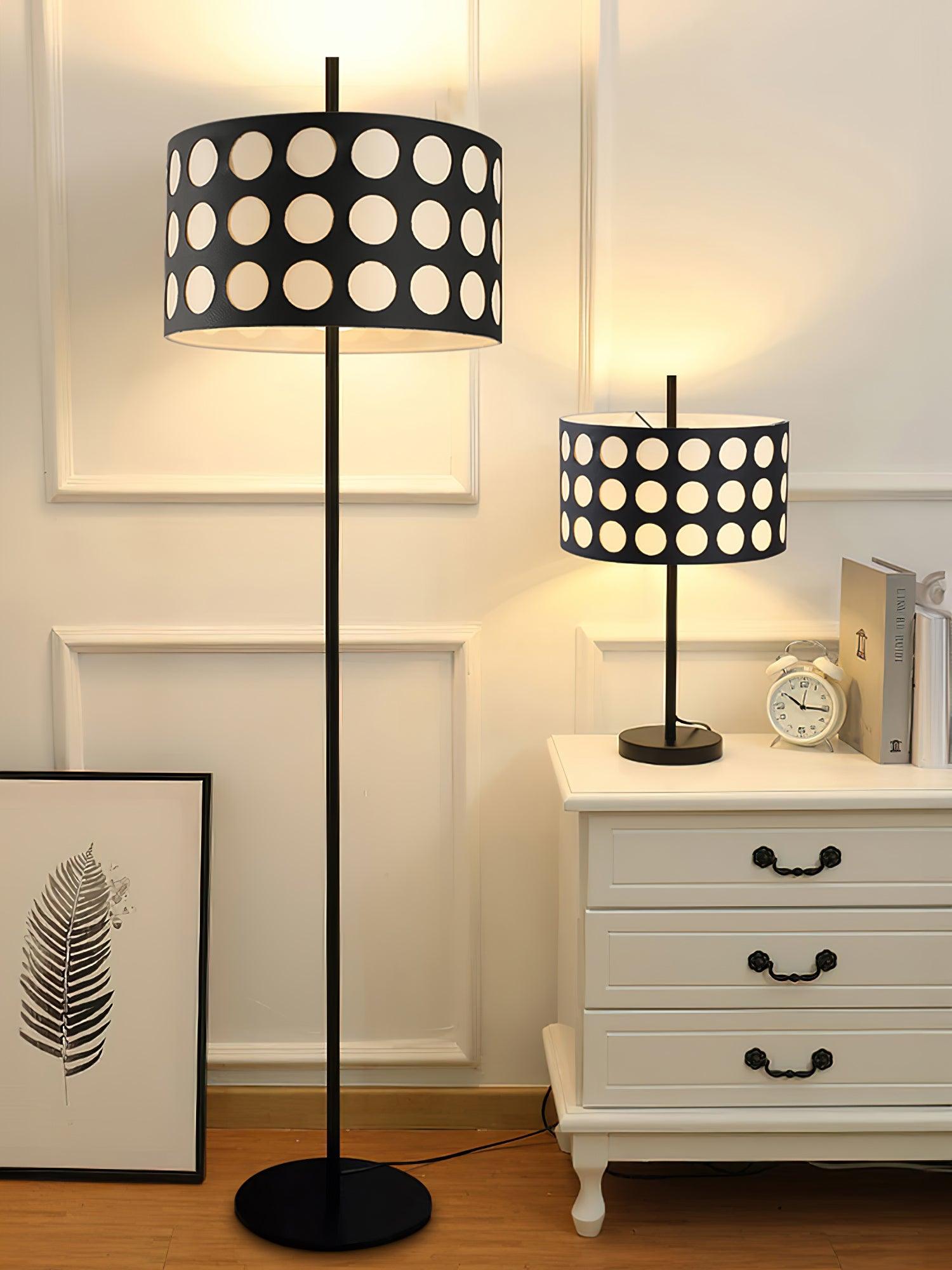 Avmirion Noir Arc Floor Lamp-Neutral Decor