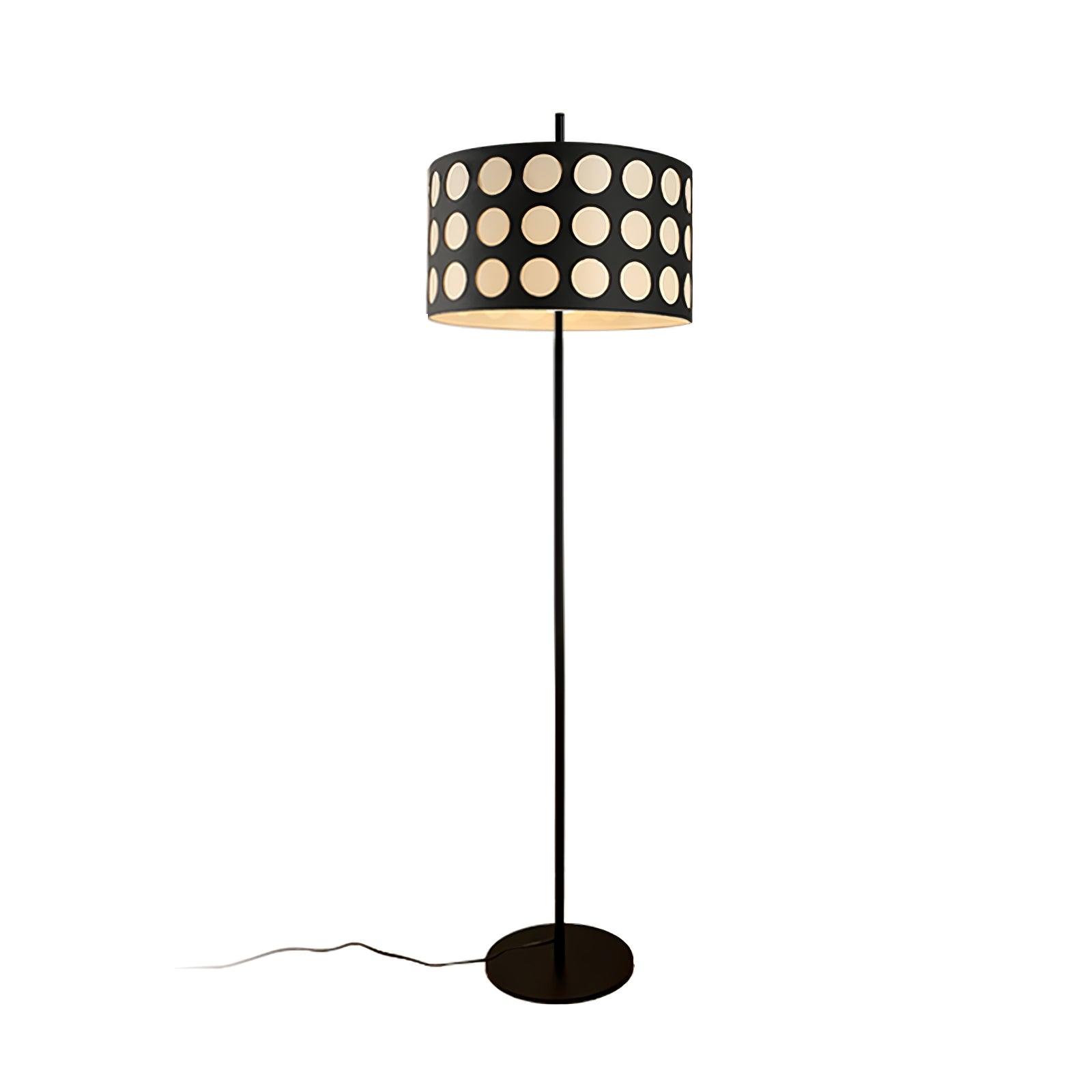 Avmirion Noir Arc Floor Lamp-Neutral Decor
