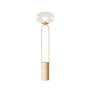 Haloroy Marble Floor Lamp