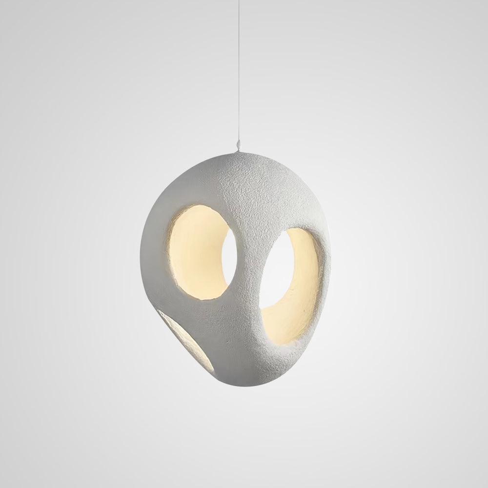 Avlaeara Wabi-Sabi Resin Pendant Light-Neutral Decor