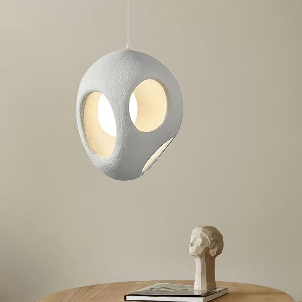 Avlaeara Wabi-Sabi Resin Pendant Light-Neutral Decor