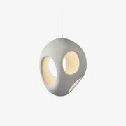Avlaeara Wabi-Sabi Resin Pendant Light-Neutral Decor
