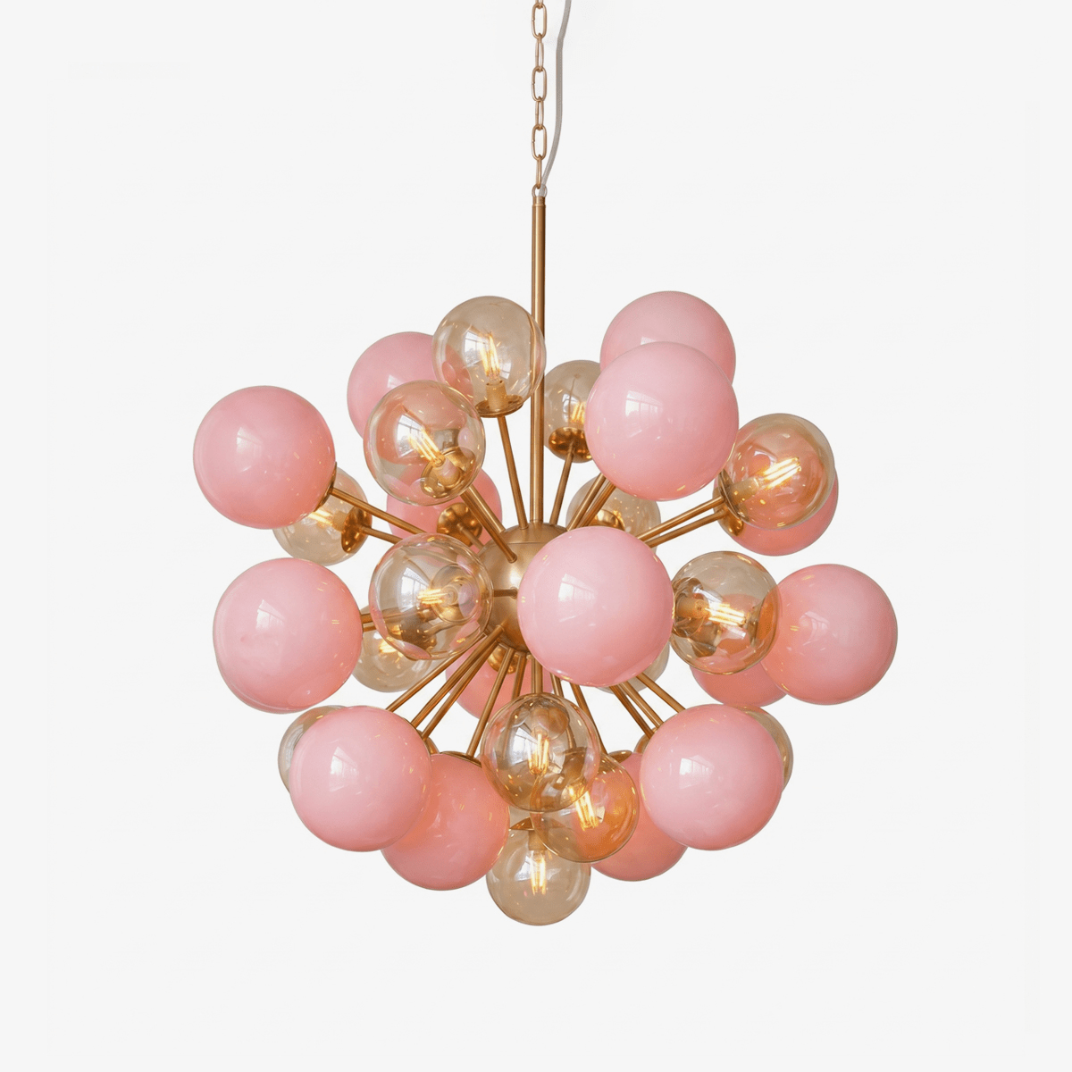 Pomelia Glass Globe Sputnik Chandelier-Neutral Decor