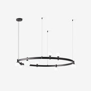 Orel Pendant Lamp Round Black Ring-Neutral Decor