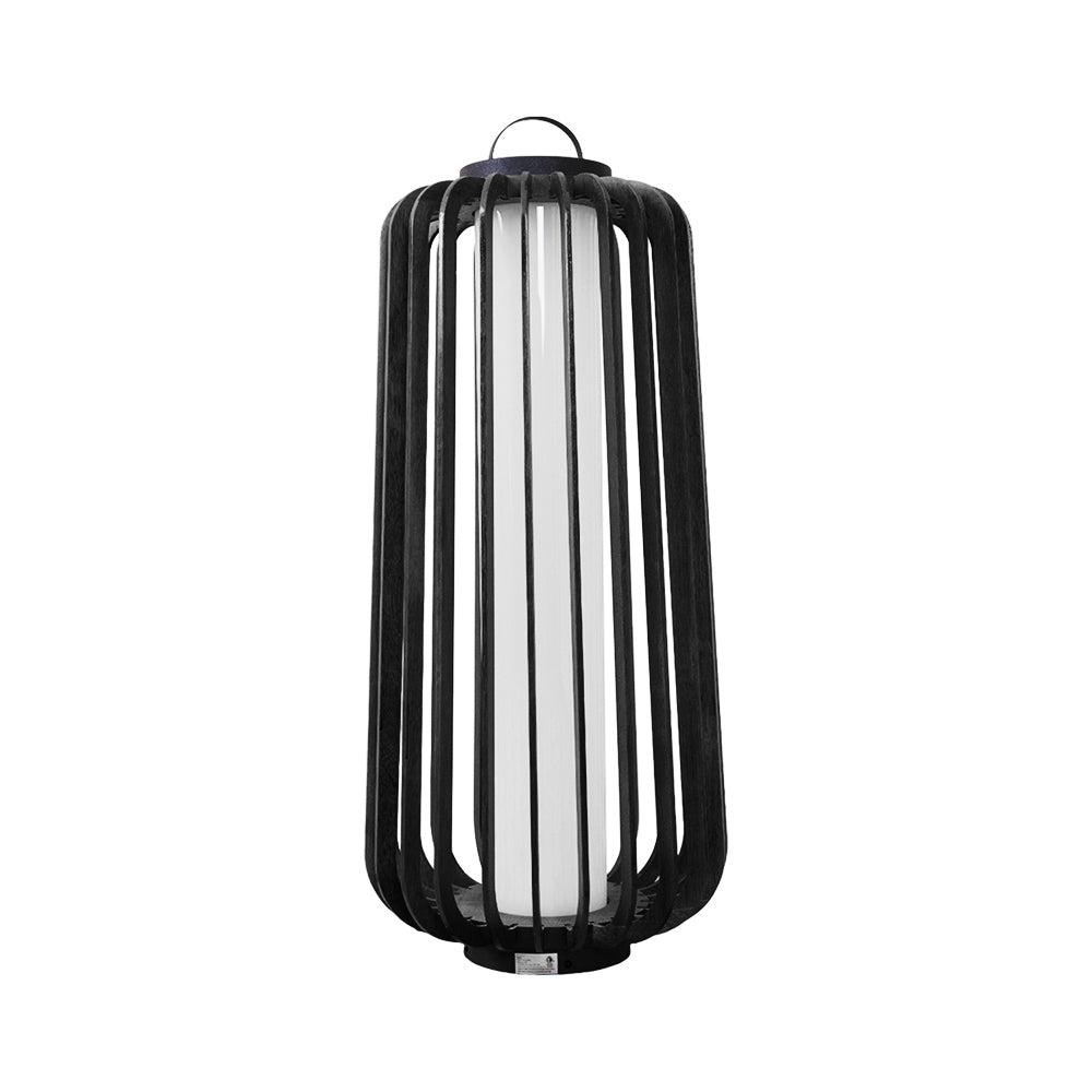 Belora Portable Rechargeable Wood Lantern Outdoor Light-Neutral Decor