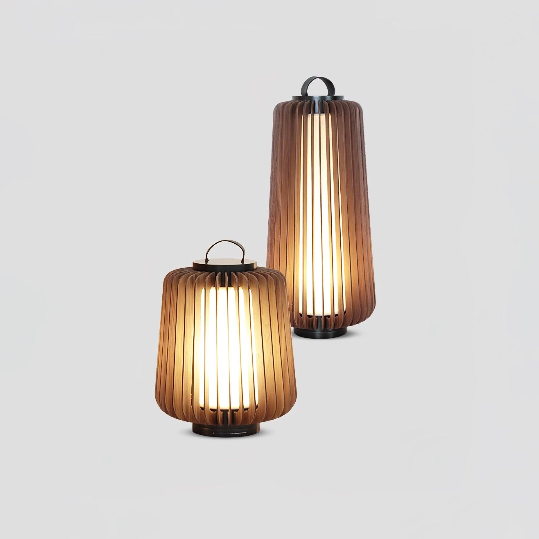 Irina Premium Art Portable Lantern Outdoor Light-Neutral Decor