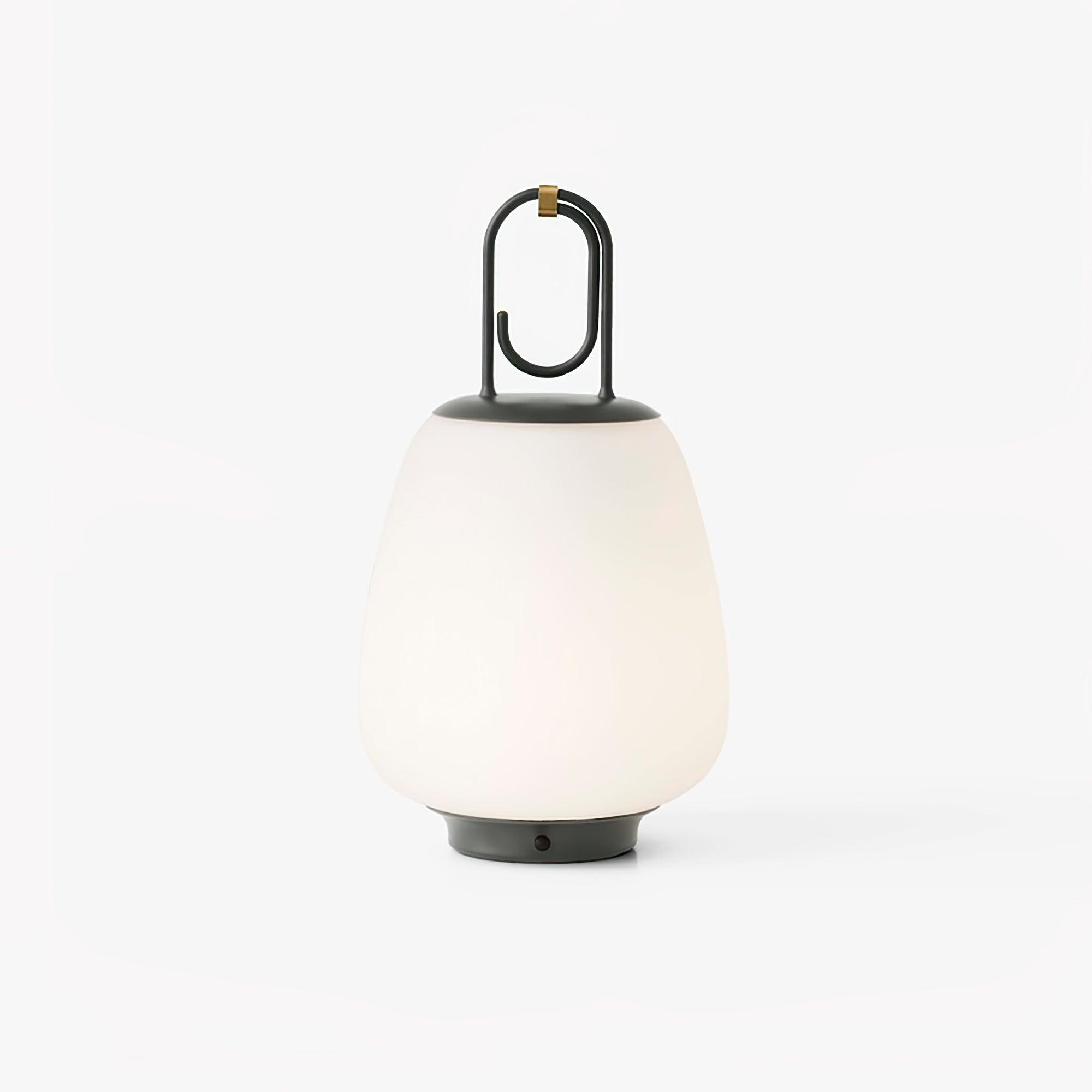 Olloril Contemporary Glass Table Lamp-Neutral Decor