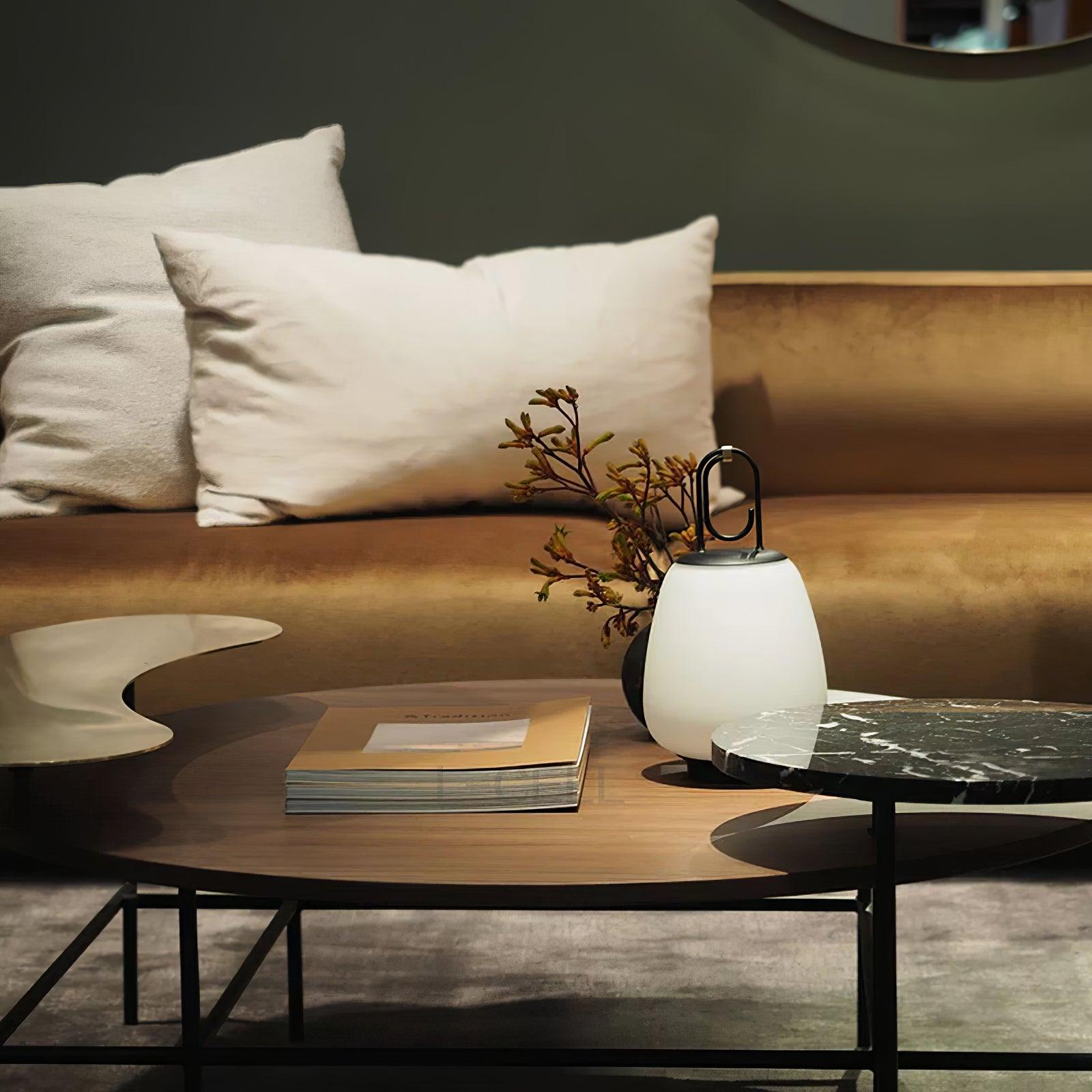 Olloril Contemporary Glass Table Lamp-Neutral Decor