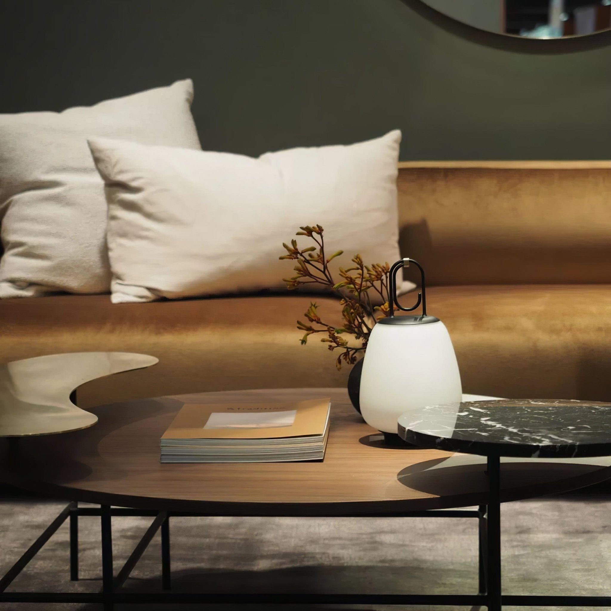 Olloril Contemporary Glass Table Lamp-Neutral Decor