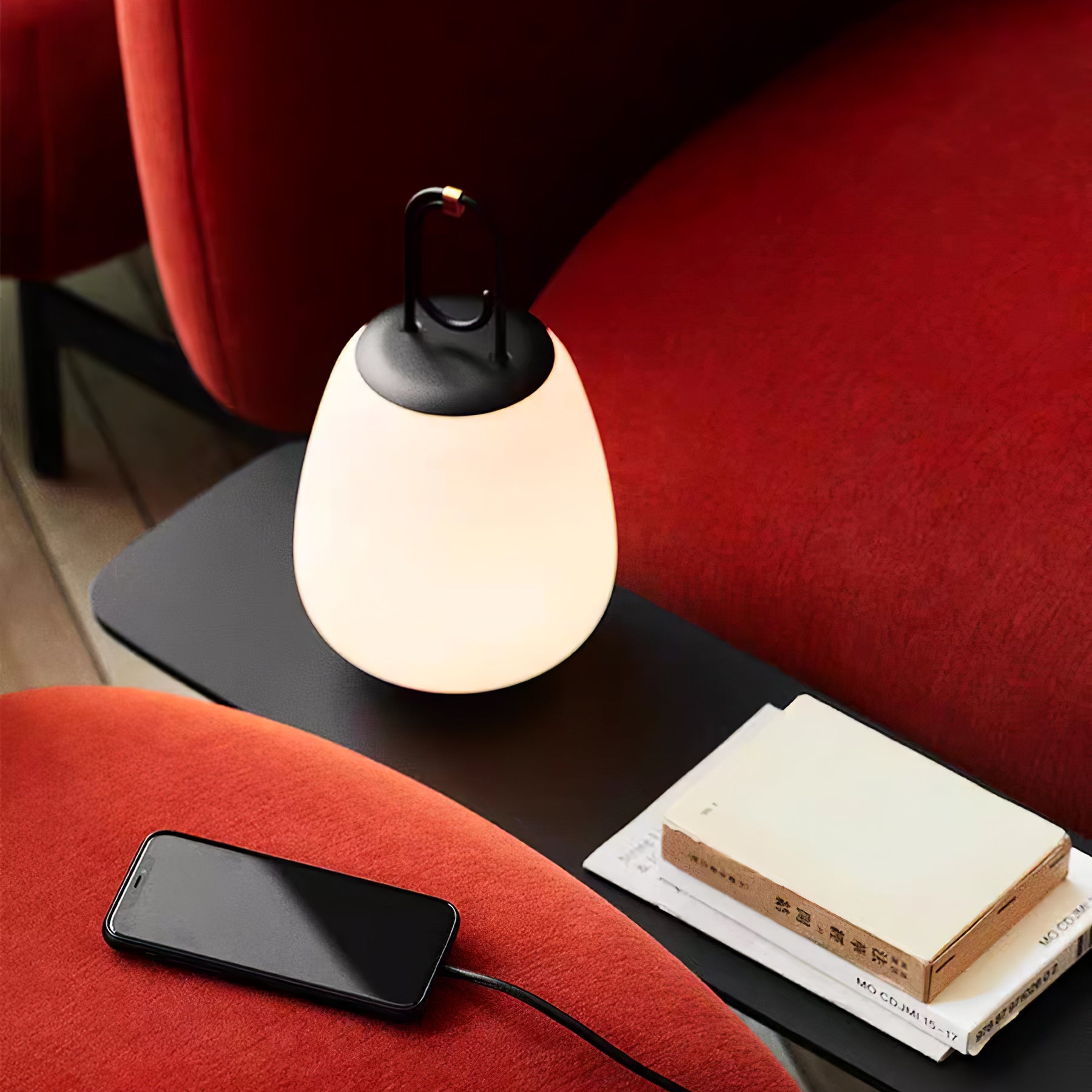 Olloril Contemporary Glass Table Lamp-Neutral Decor